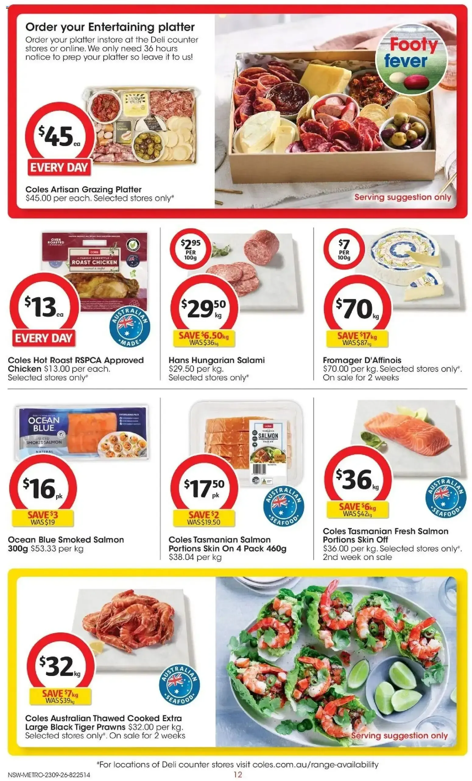 Coles | Footy Fever - Catalogue valid from 23 September to 29 September 2026 - page 12