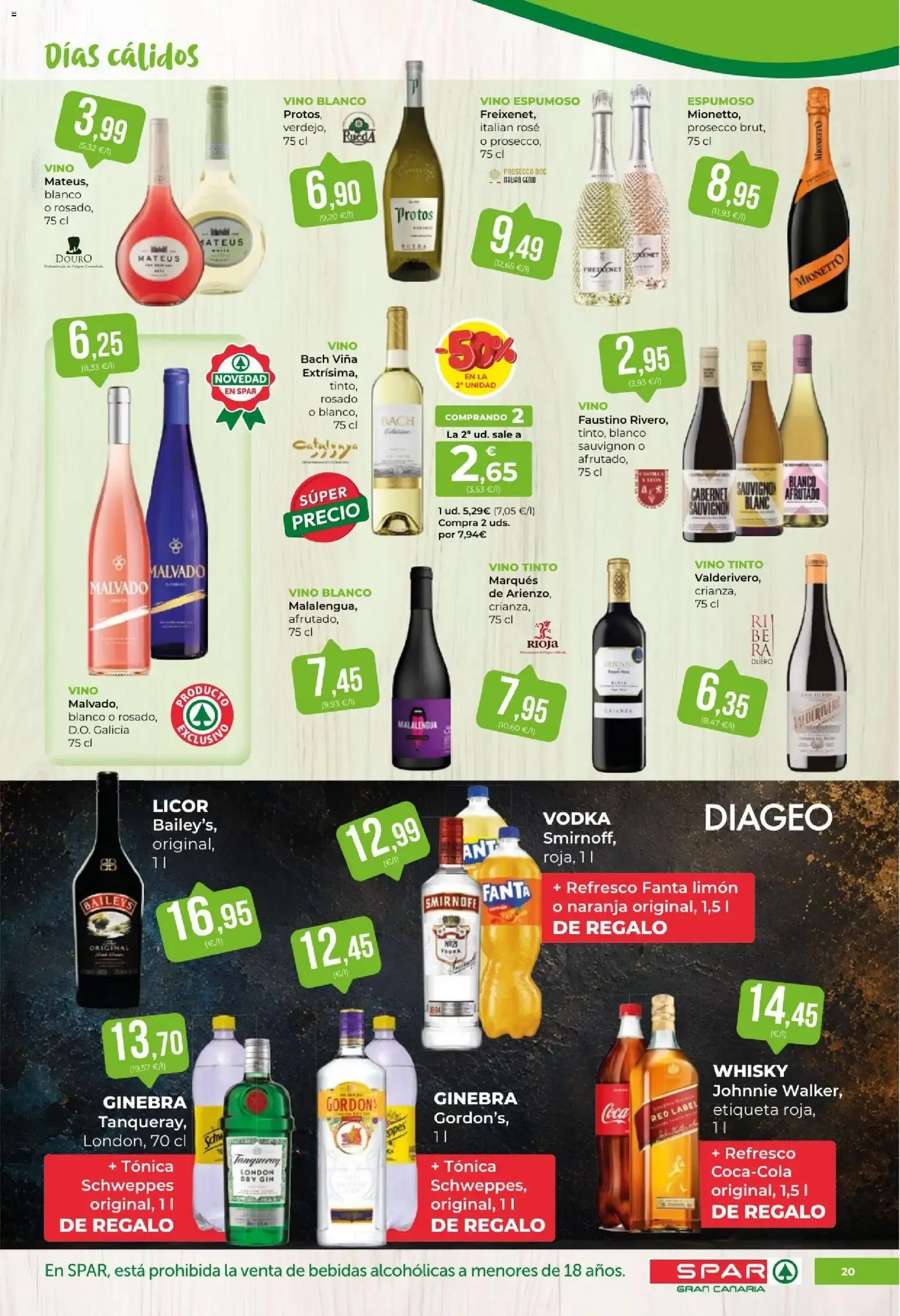Catálogo de Spar folleto 21/08/2026 - 03/09/2026 21 de agosto al 3 de septiembre 2026 - Página 20