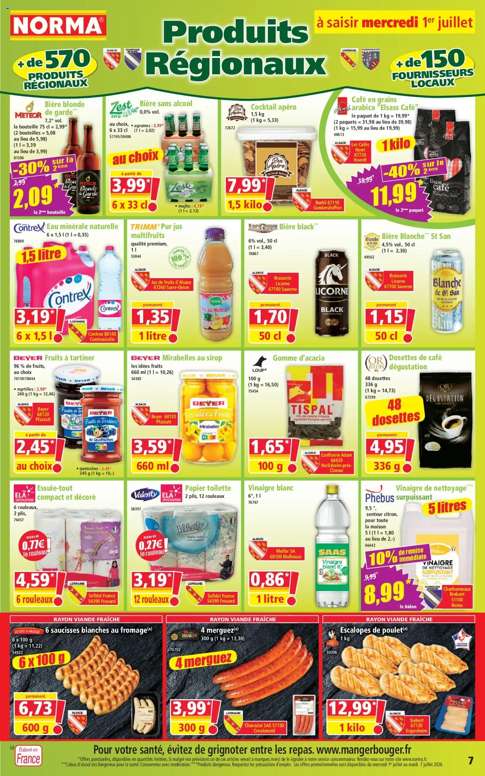 Norma catalogue à partir du 01/07/2026 - promo en ligne du 1 juillet au 7 juillet 2026 - Catalogue page 7