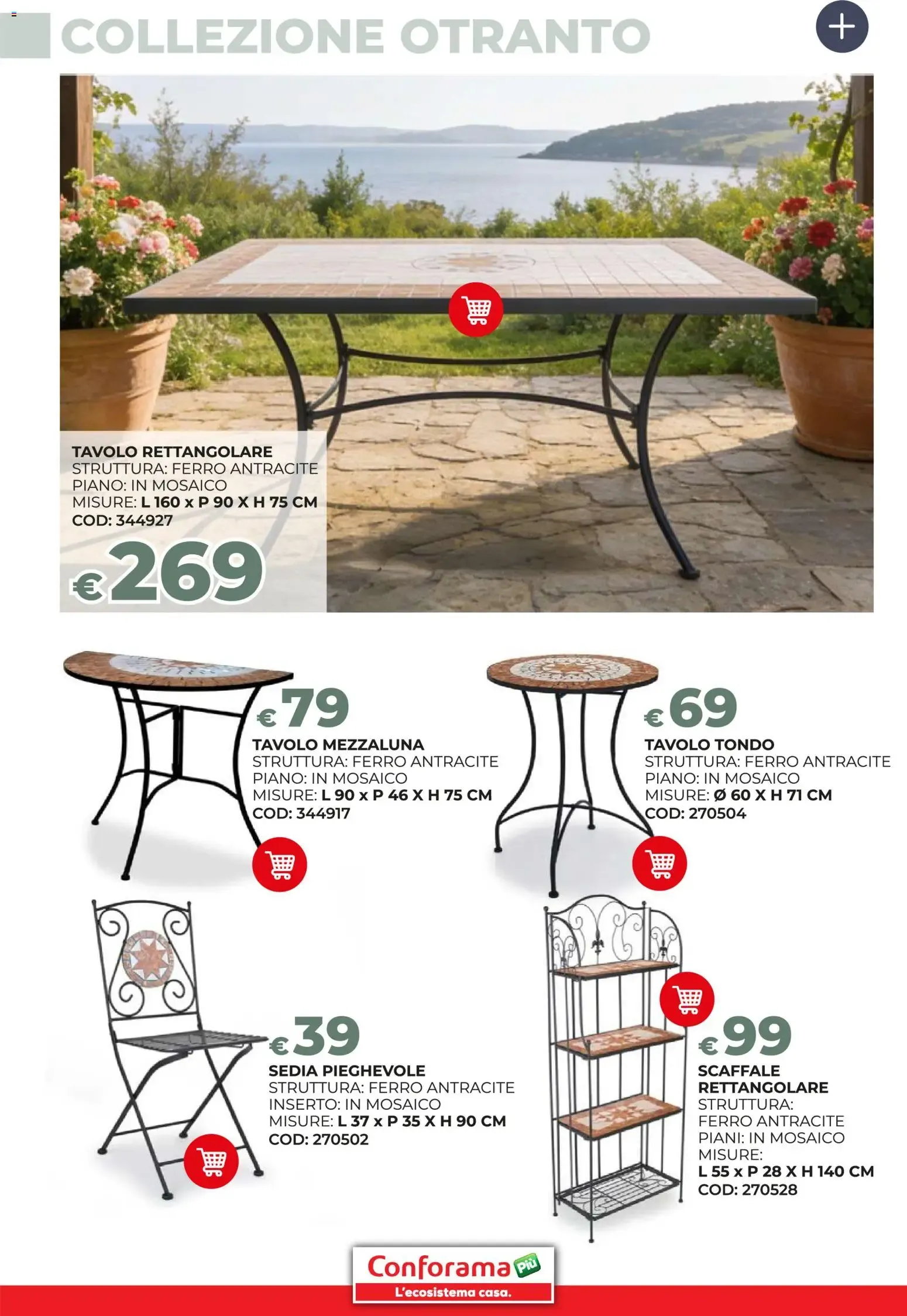 Conforama Collezione Arredo Giardino da 19 marzo a 30 settembre di 2026 - Pagina del volantino 40