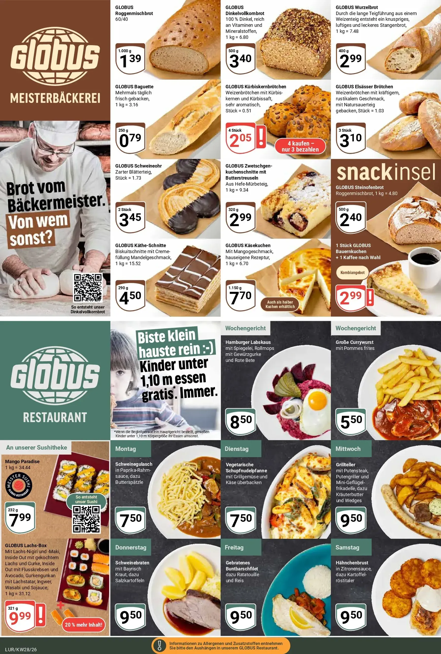 Globus - Hamburg-Lurup Prospekt – von Montag 06.07.2026 bis Samstag 11.07.2026 von 6. Juli bis 11. Juli 2026 - Prospekt seite 11