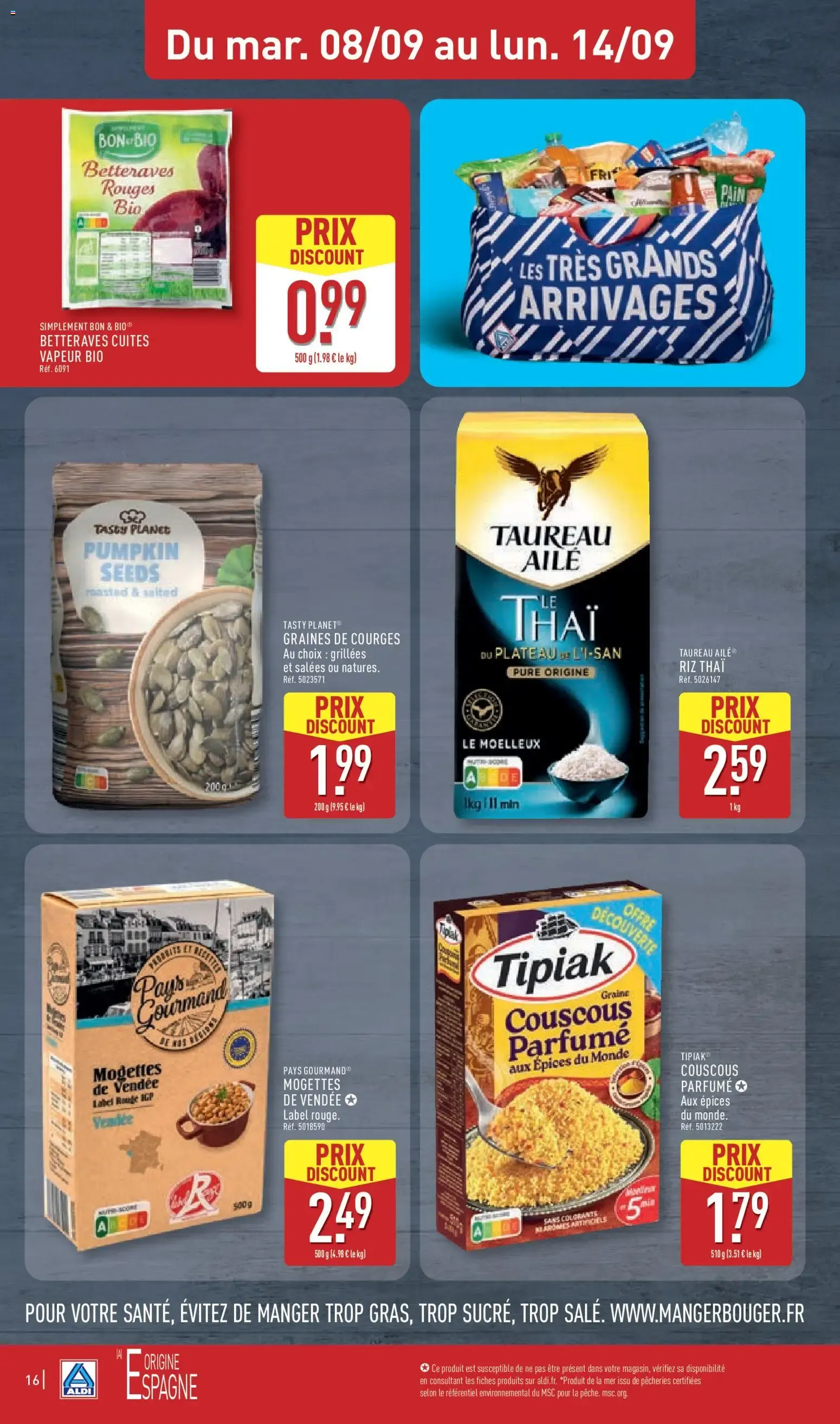 Aldi - Les très grands arrivages du 8 septembre au 14 septembre 2026 - Catalogue page 20