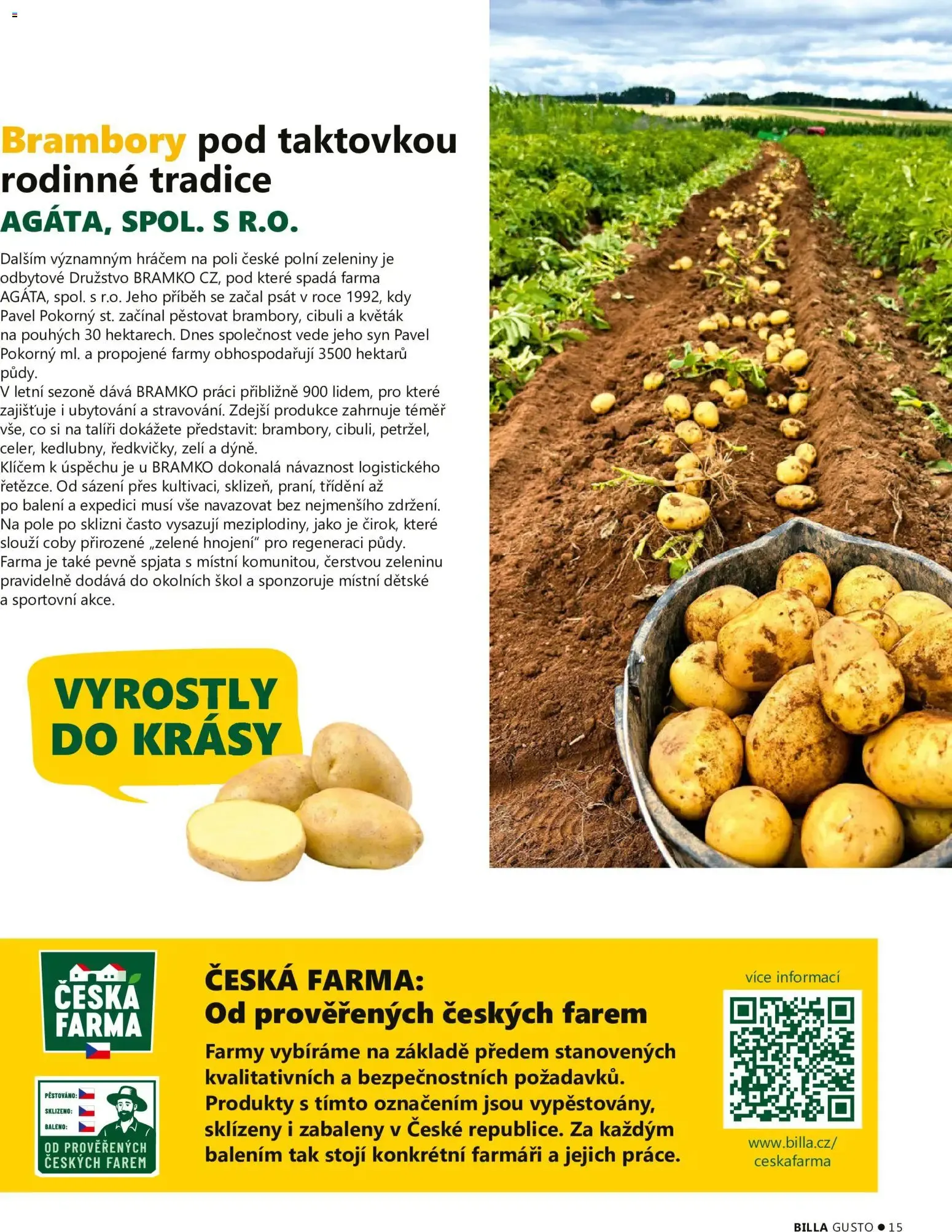 BILLA Gusto, Podzim 2026 - 1. září 30. listopadu 2026 - Page 15