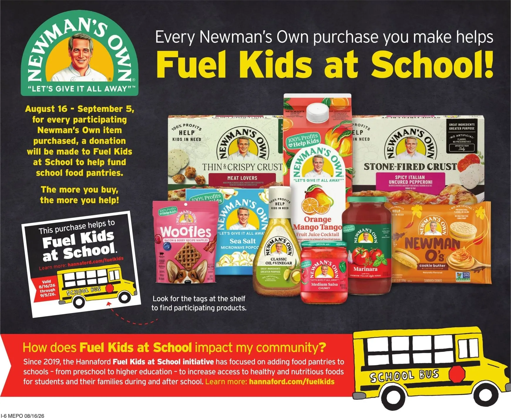 Weekly promotion Hannaford: Savings made easy. spanning from August 16 to August 22 2026 - Page 14 for Catalogue 365