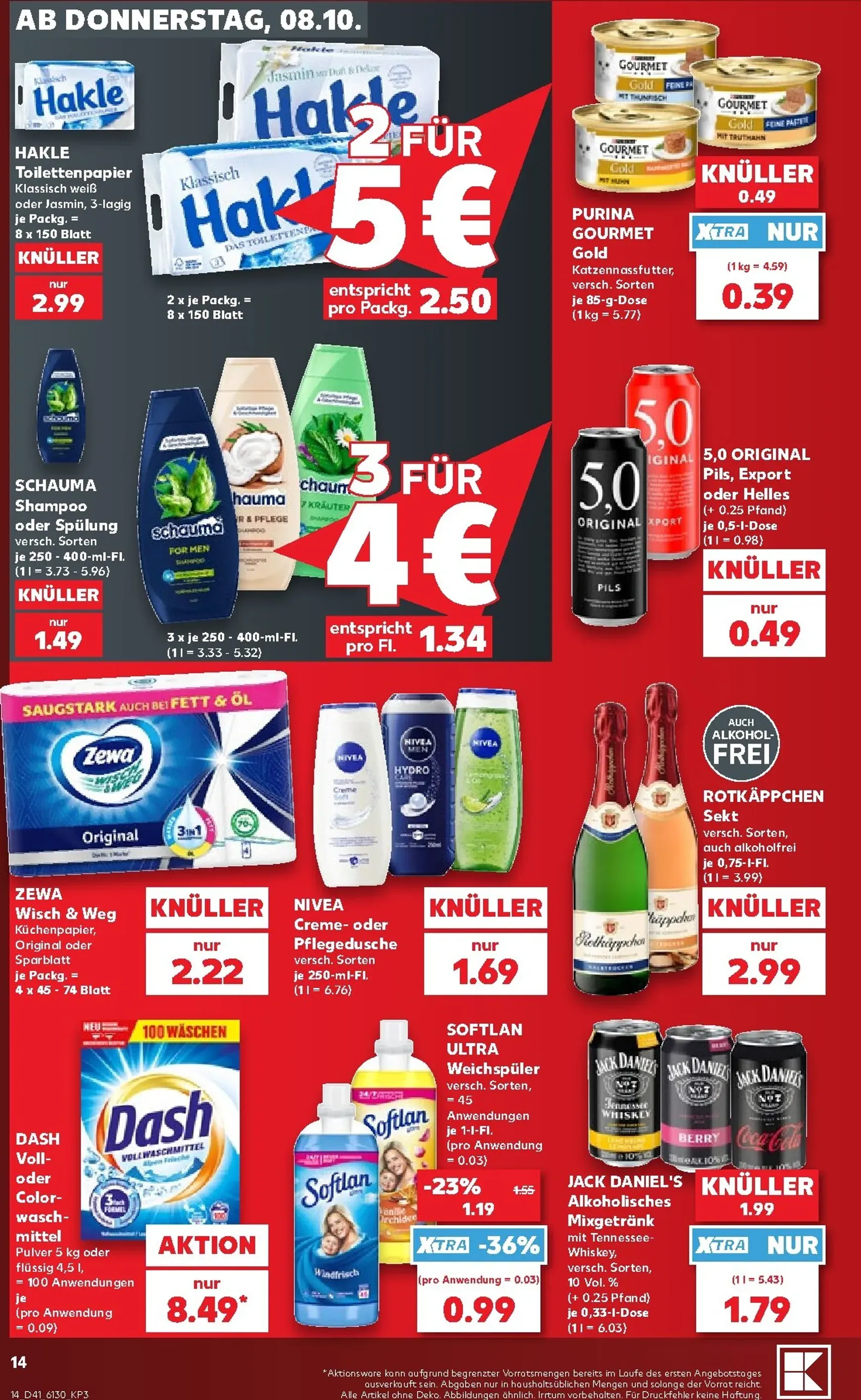 Neuer Kaufland Prospekt – von Donnerstag 08.10.2026 bis Mittwoch 14.10.2026 von 8. Oktober bis 14. Oktober 2026 - Prospekt seite 15