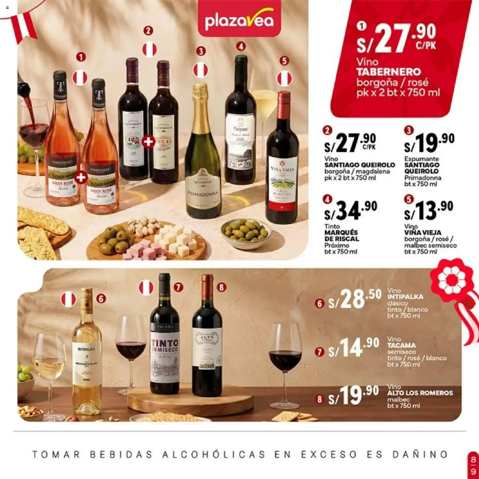 Catalogo de Catálogo Plaza Vea - Especial Fiestas Patrias online del 13/07/2026 13 de julio al 31 de julio 2026 - Pag 9