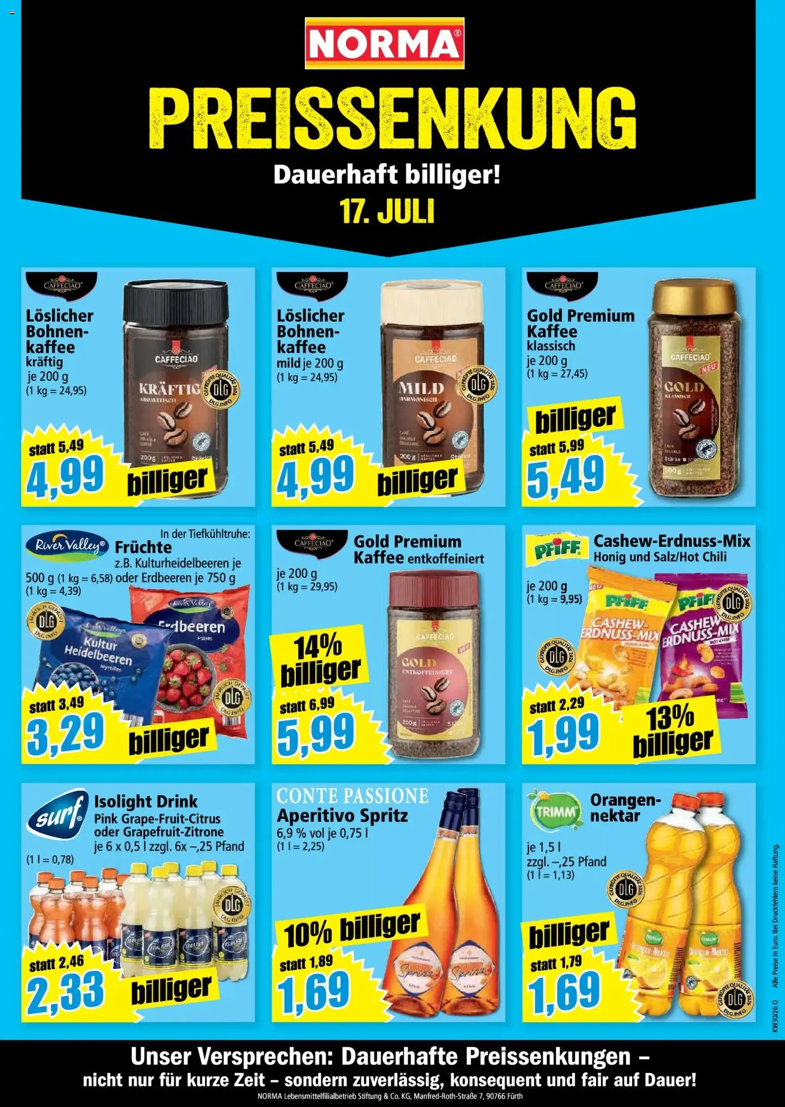 NORMA Mehr fürs Geld. Coole SOMMERBASICS von 3. August bis 9. August 2026 - Prospekt seite 22