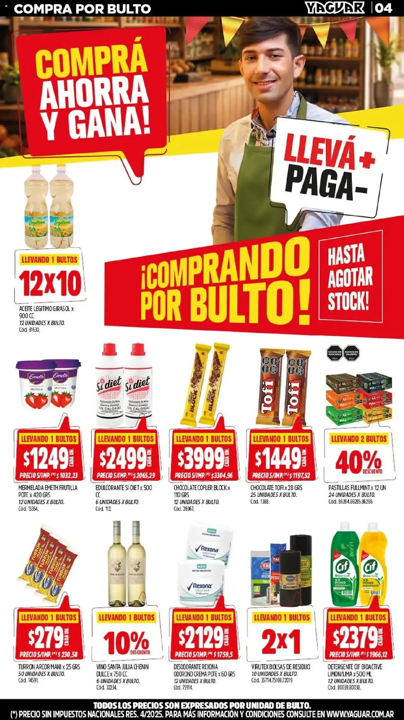 Ofertas de Yaguar - Oferta Semanal General Roca del 21/09/2026 - 26/09/2026 21 de septiembre al 26 de septiembre 2026 - Página 4 del catálogo