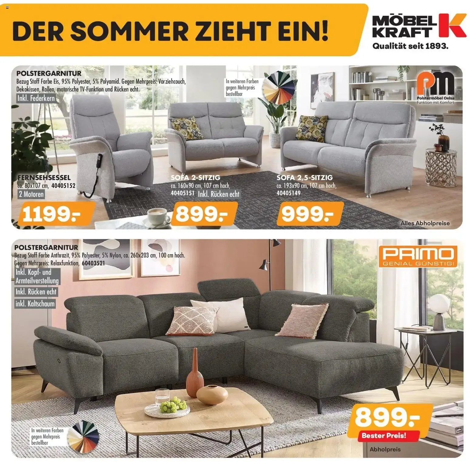Der Sommer zieht ein! von 17. Juli bis 11. August 2026 - Prospekt seite 1