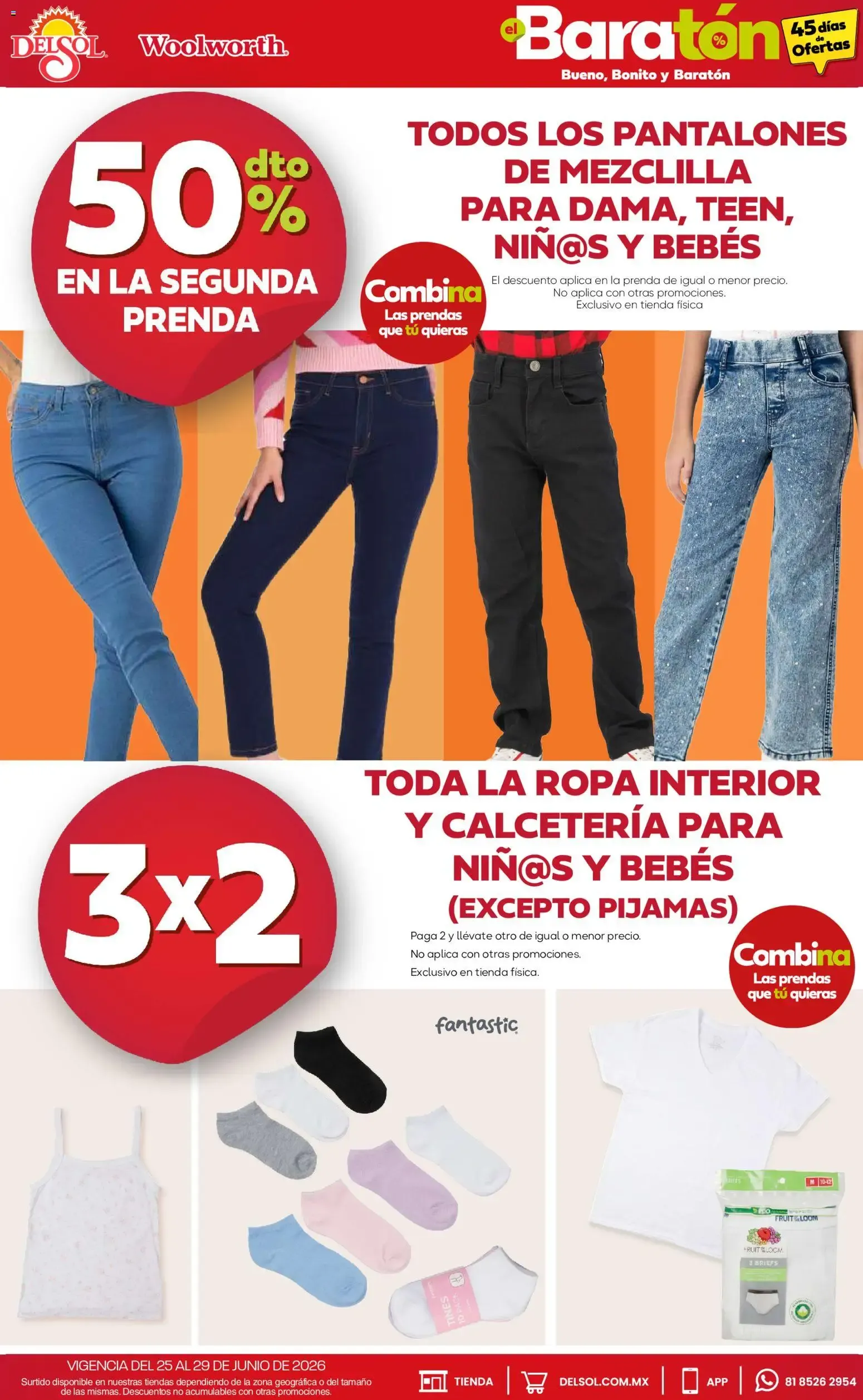 Catálogo de Del Sol y Woolworth catálogo Baratón (25/06/2026 - 29/06/2026) - catálogo en línea 25 de junio al 29 de junio 2026 - Pagina 6