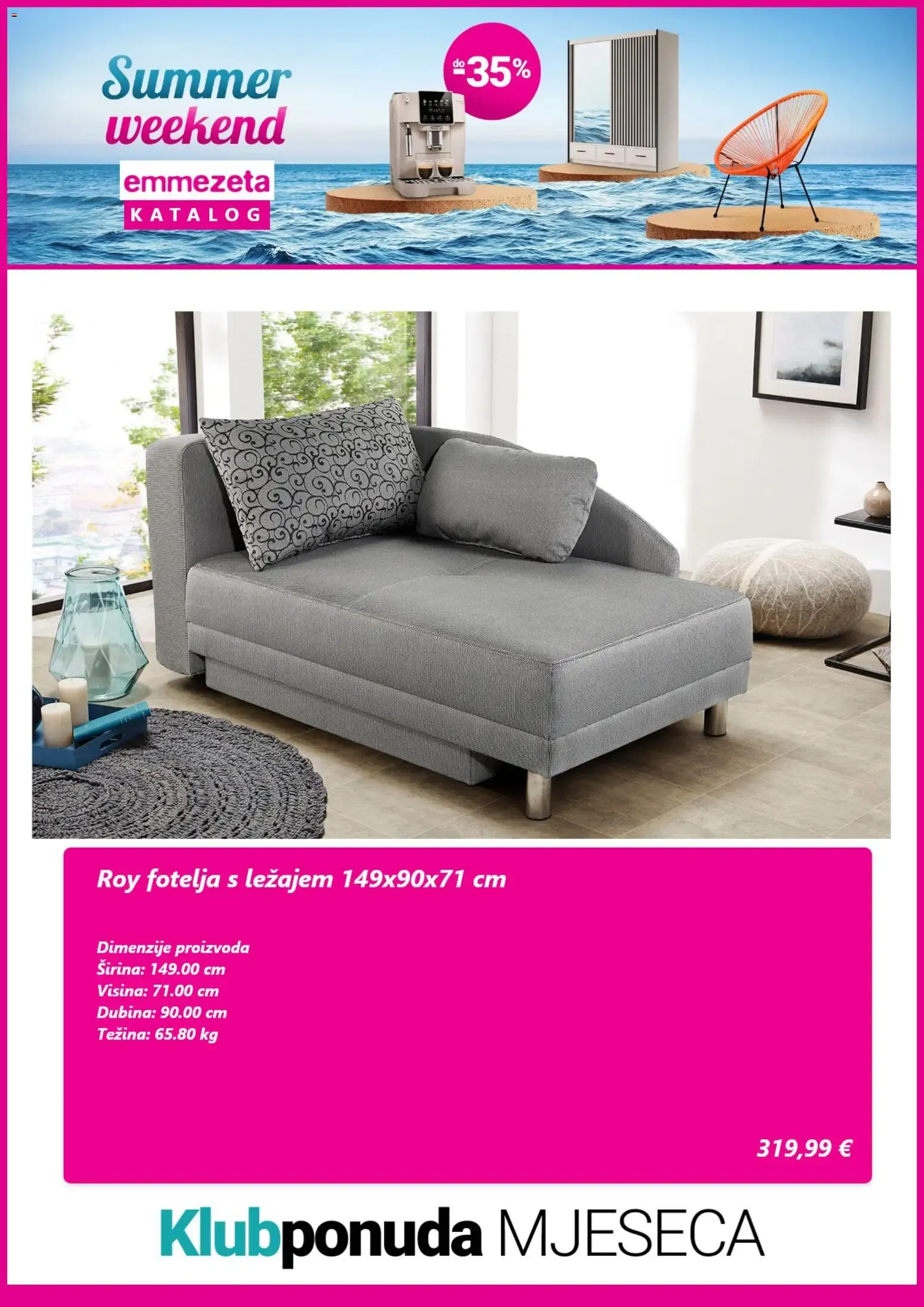Katalog Emmezeta Summer weekend KATALOG od 3. kolovoza do 5. kolovoza 2026. - Pregled Stranica 4