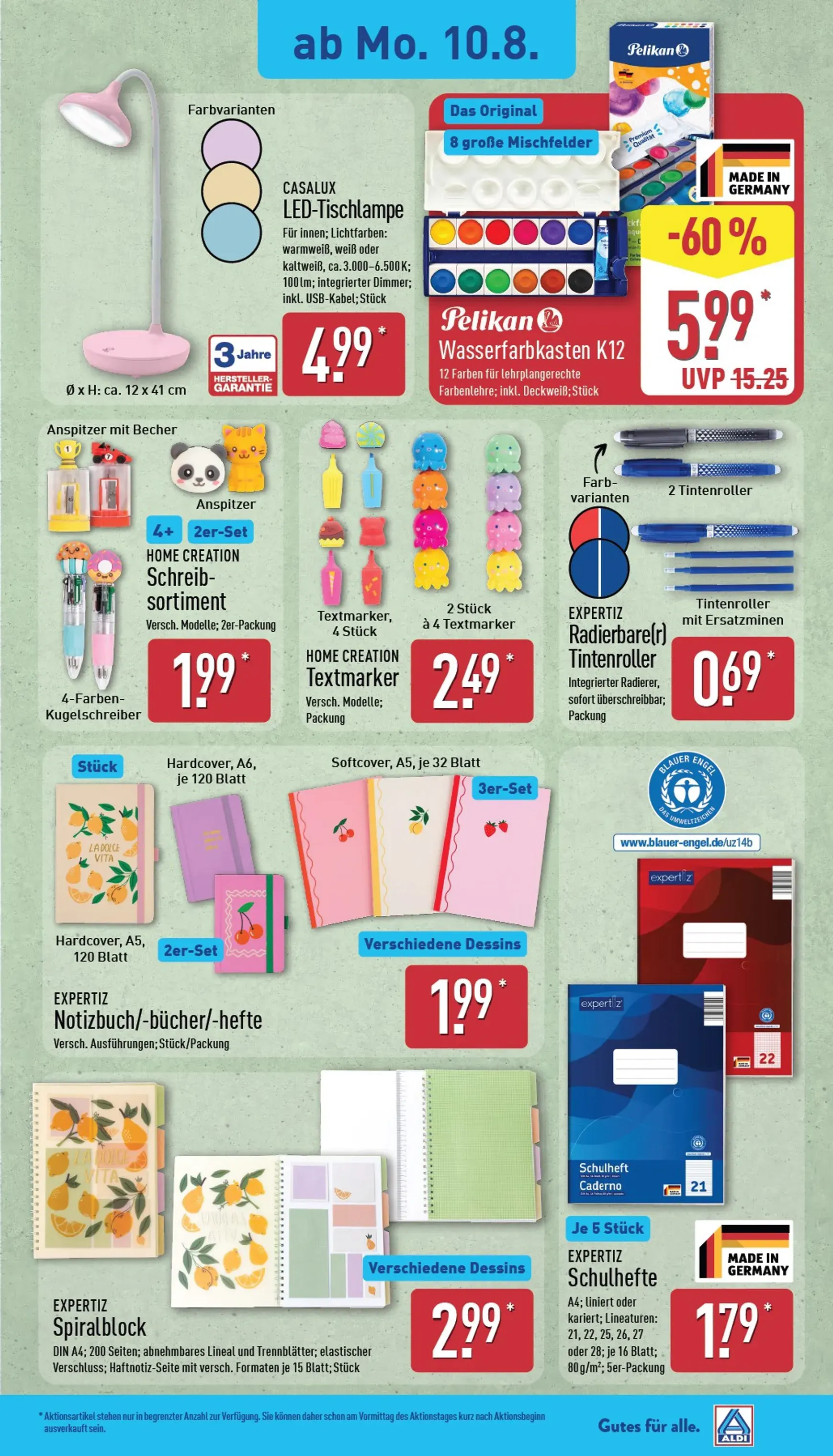 ALDI NORD Prospekt nächste Woche – von Montag 10.08.2026 bis Samstag 15.08.2026 von 10. August bis 15. August 2026 - Prospekt seite 19