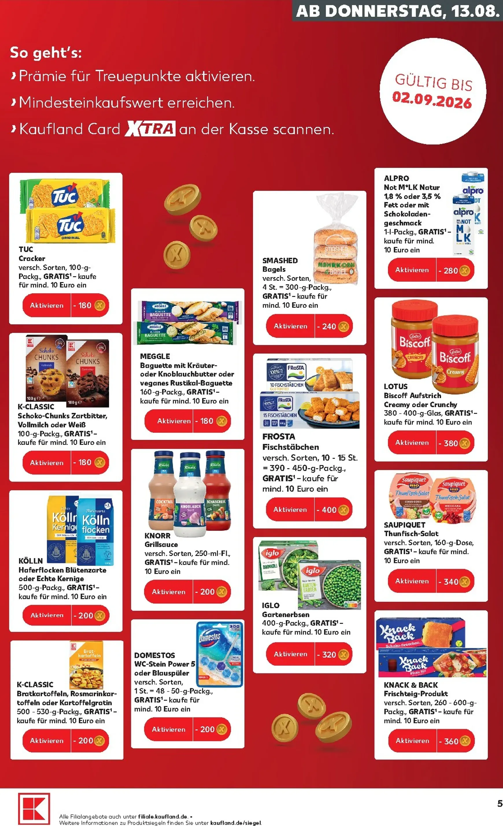 Neuer Kaufland - August Highlights Prospekt – von Donnerstag 13.08.2026 bis Mittwoch 26.08.2026 von 13. August bis 26. August 2026 - Prospekt seite 5