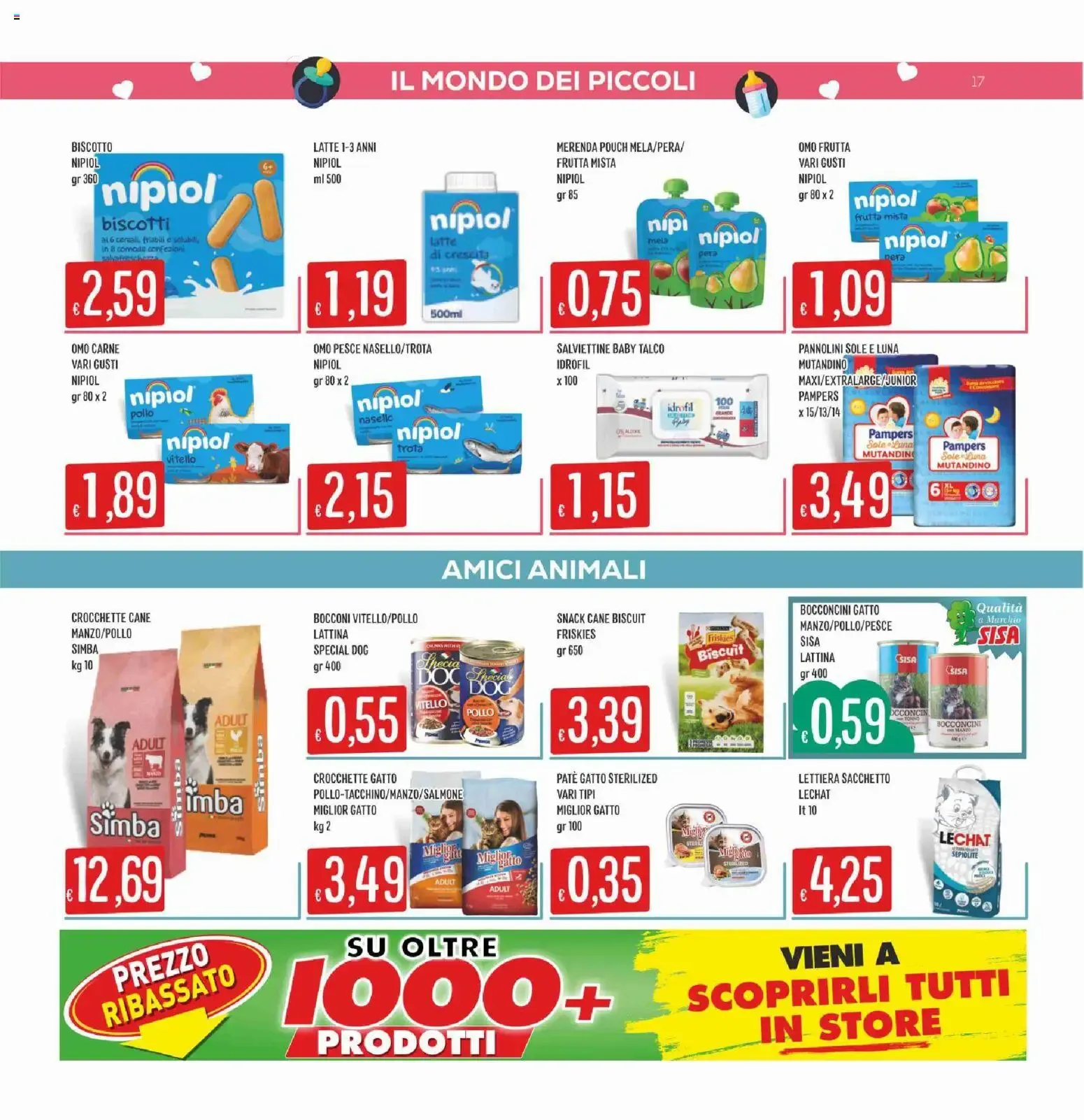 SISA: L'ESTATE DELLA Convenienza da 23 luglio a 5 agosto di 2026 - Pagina del volantino 17