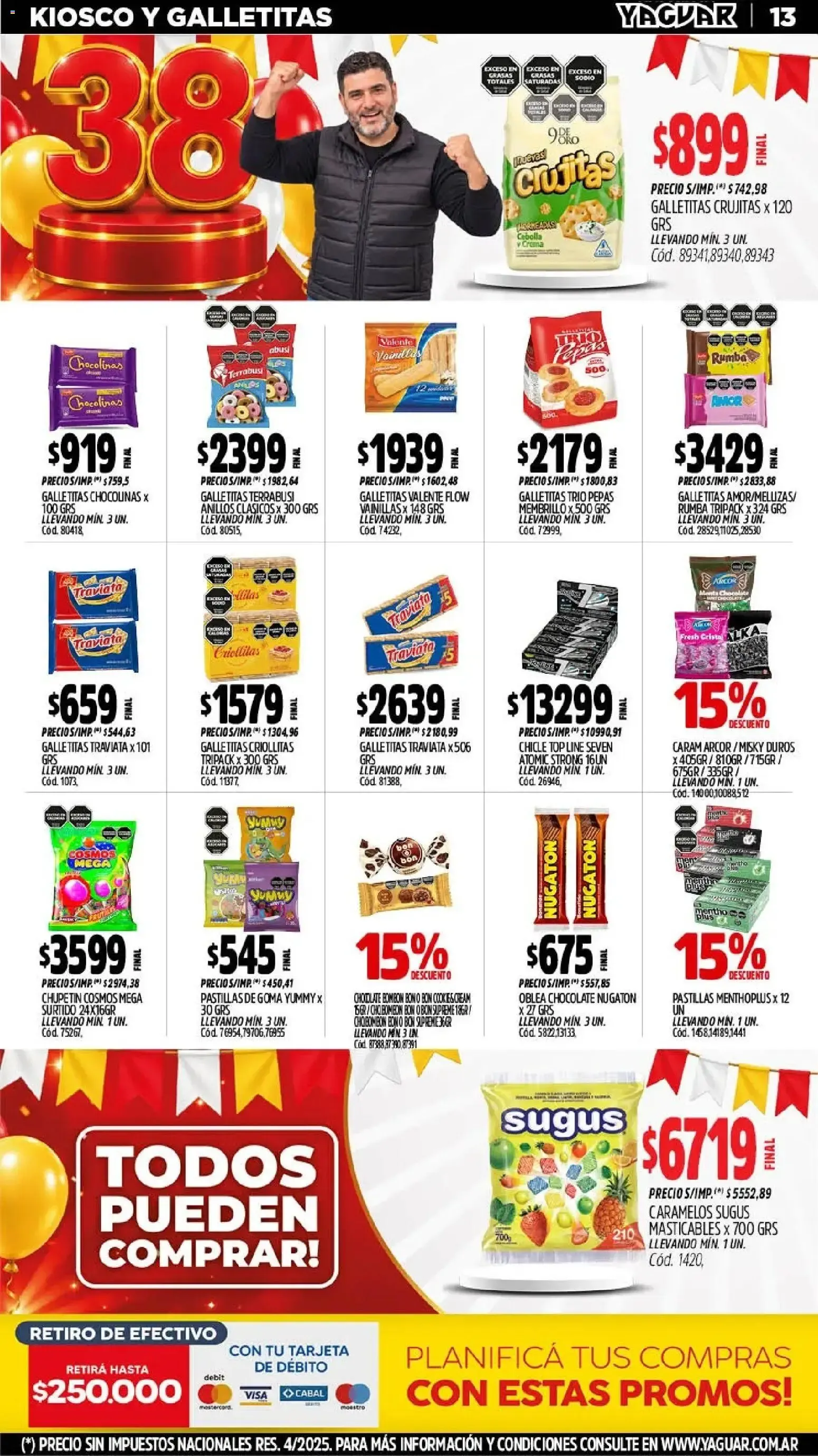 Ofertas de Yaguar - Oferta Semanal Santa Fé del 05/10/2026 - 11/10/2026 5 de octubre al 11 de octubre 2026 - Página 12 del catálogo