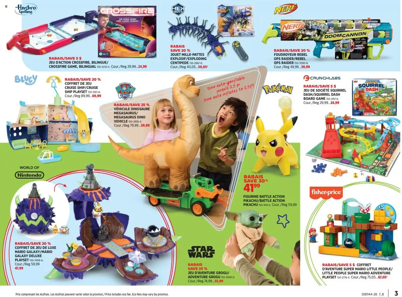 Canadian Tire circulaire - Le guide ultime des jouets from Oct 29, 2026 > weekly specials & deals from October 29 to November 18 2026 - flyer page 3