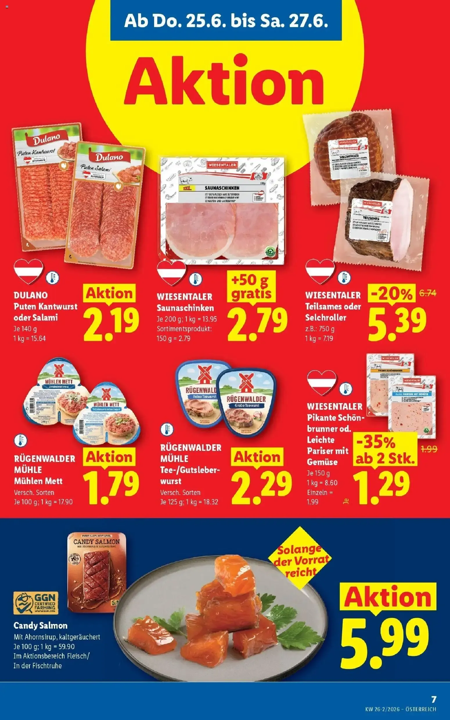 Lidl - Aktion von 25. Juni bis 27. Juni 2026 - Flugblätt seite 9