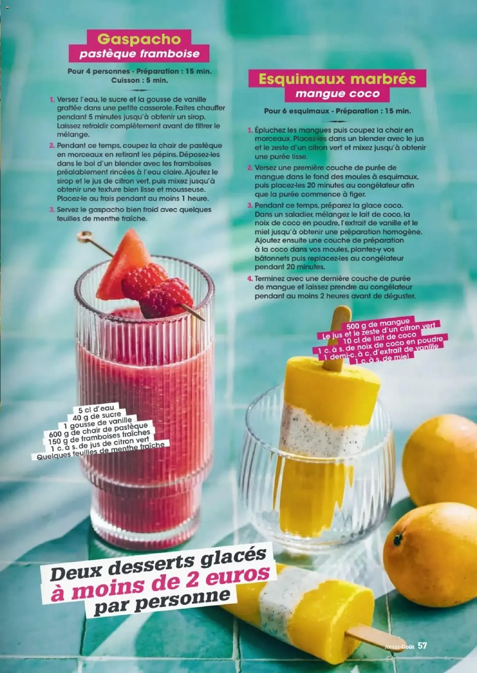 Avant-Gout Grand Frais - Été 2026 du 30 septembre au 31 octobre 2026 - Catalogue page 57