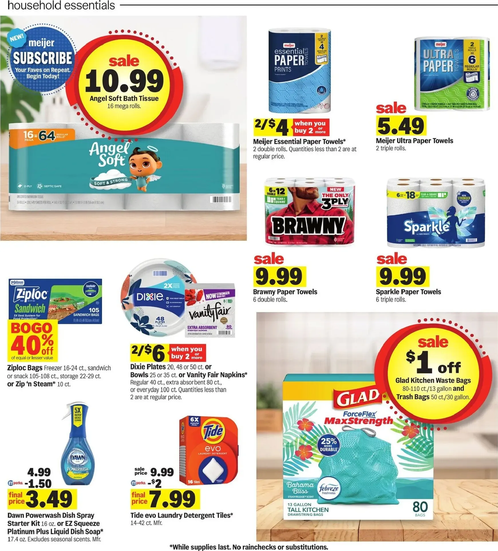 Weekly ad Meijer Good Life Quality Real Low Prices from September 9 to September 15 2026 - Page 22