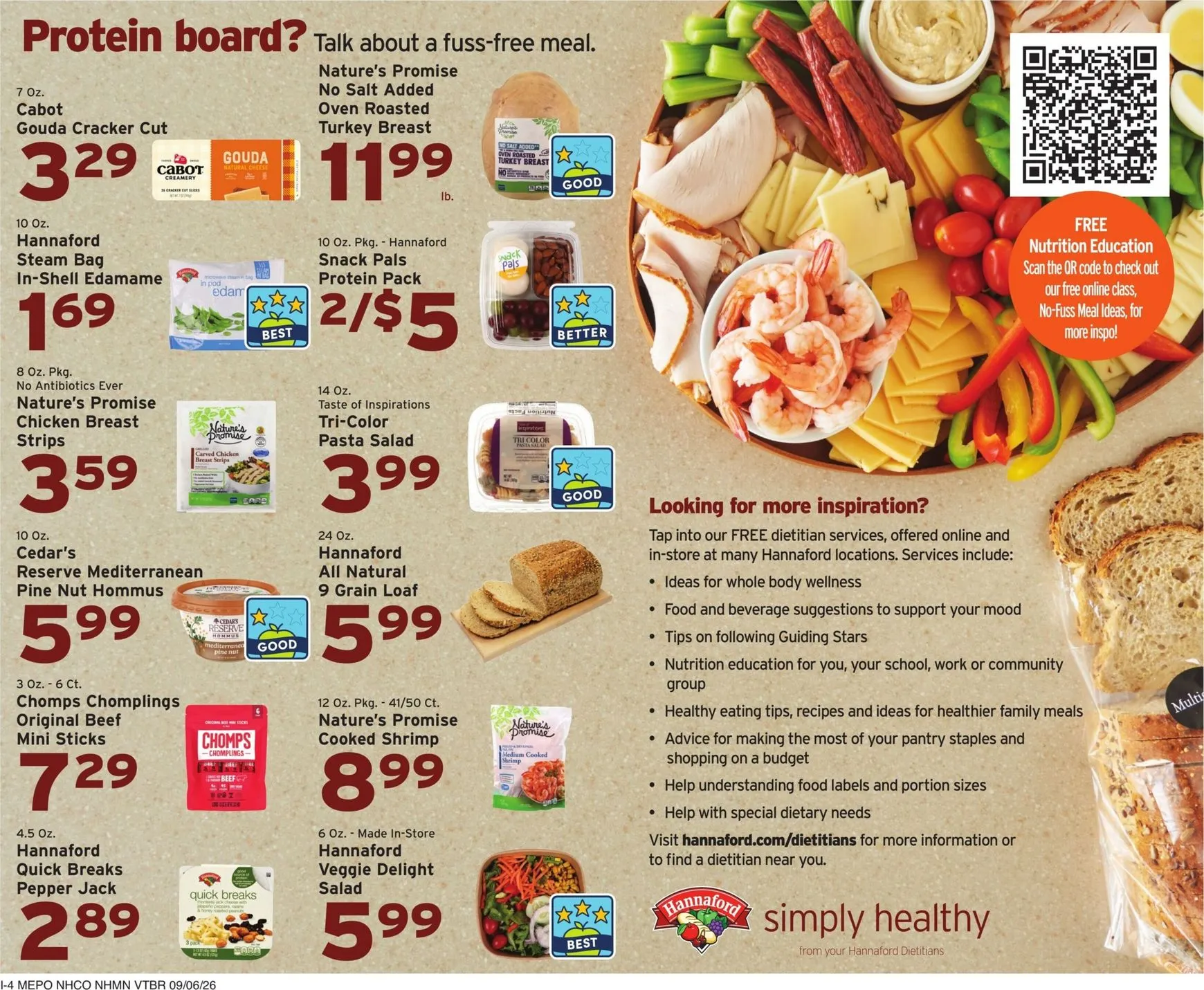 Weekly ad Hannaford - Value that adds up. Fall into great prices. from September 6 to September 12 2026 - Page 12