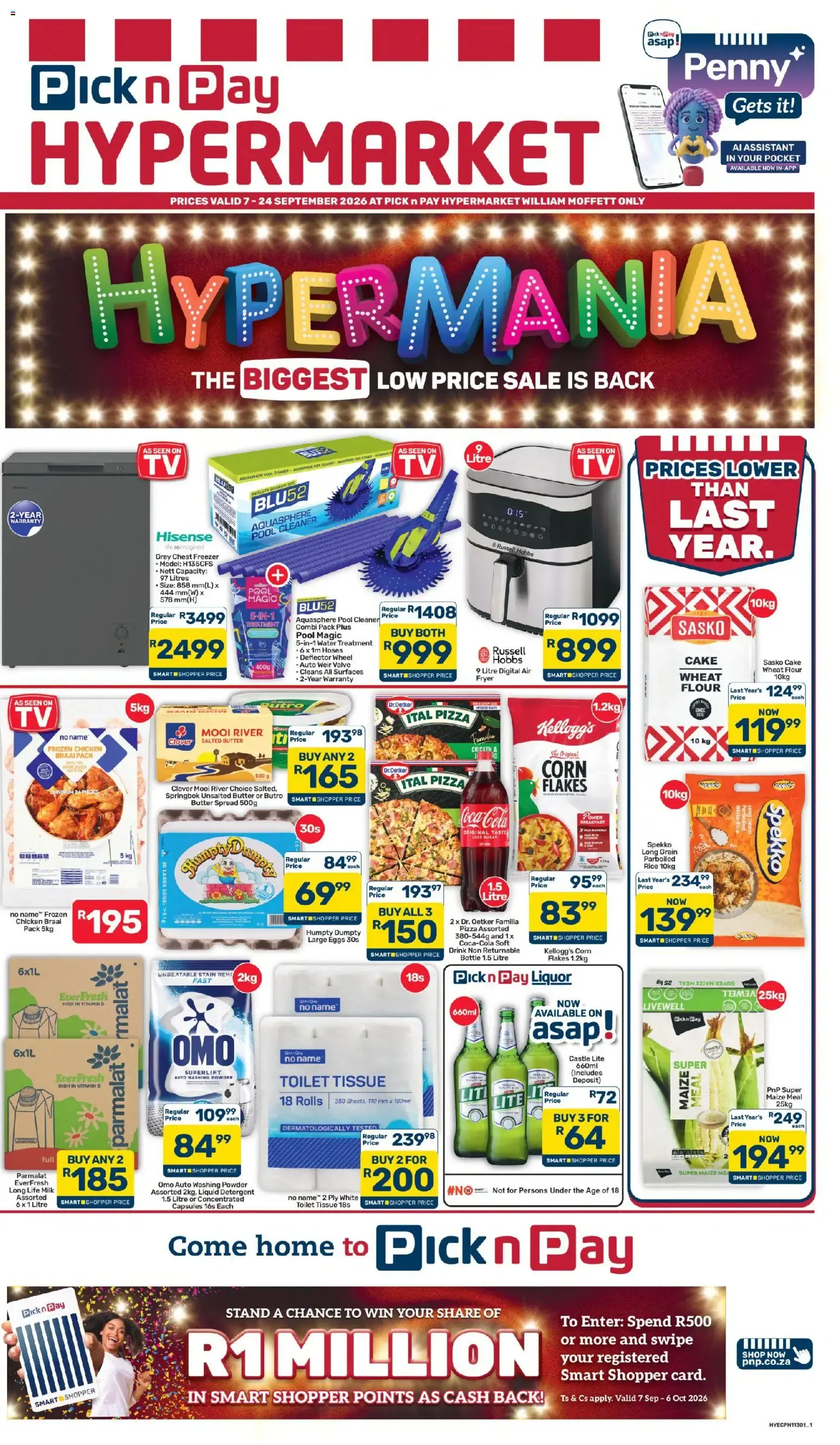 Pick n Pay Eastern Cape - Hypermarket Specials (07/09/2026 - 24/09/2026) Online from 7 September to 24 September 2026 - Catalogue Page 1