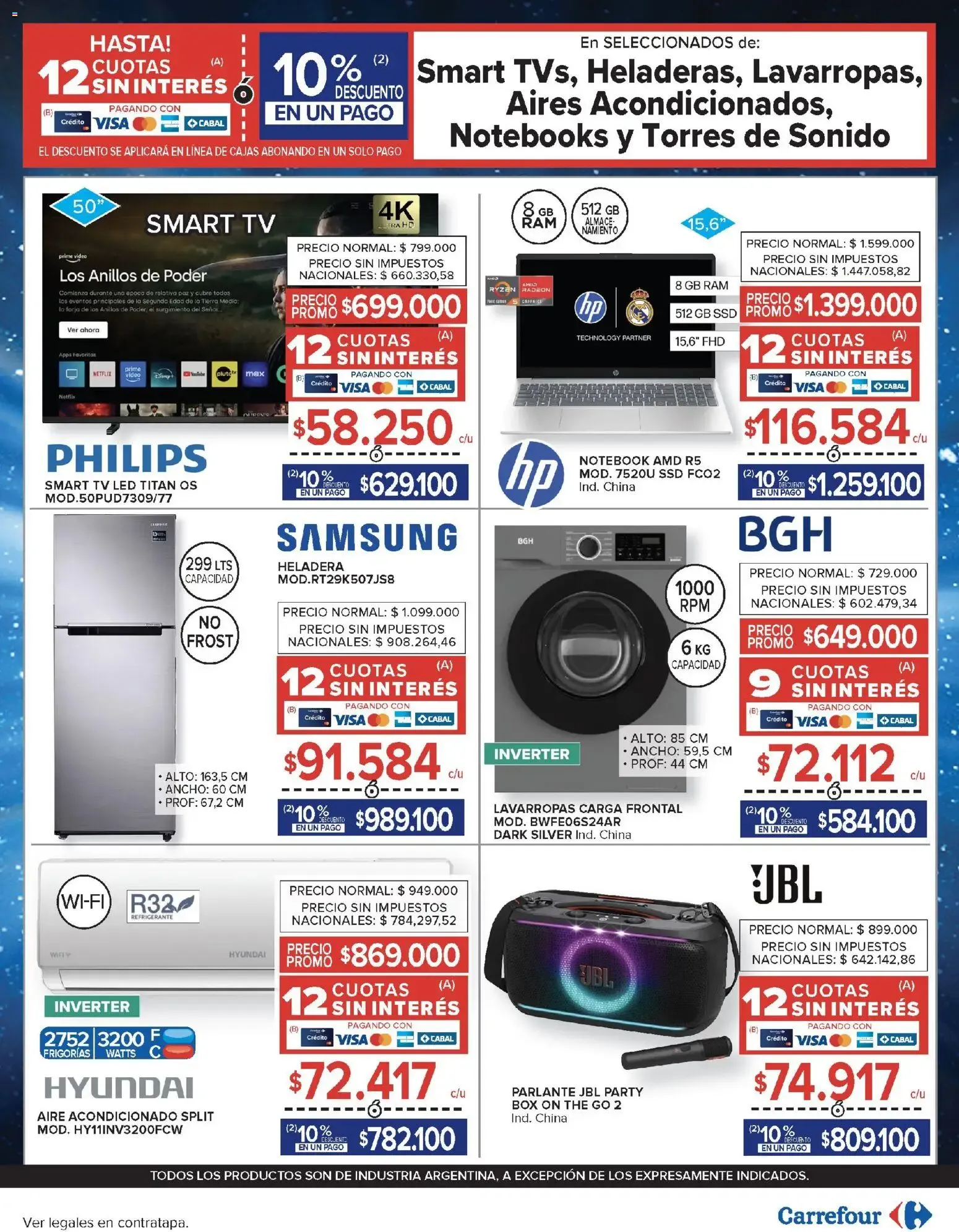 Ofertas de Carrefour Ofertas || del 23/09/2026 - 01/10/2026 || Promociones 23 de septiembre al 1 de octubre 2026 - Página 28 del catálogo