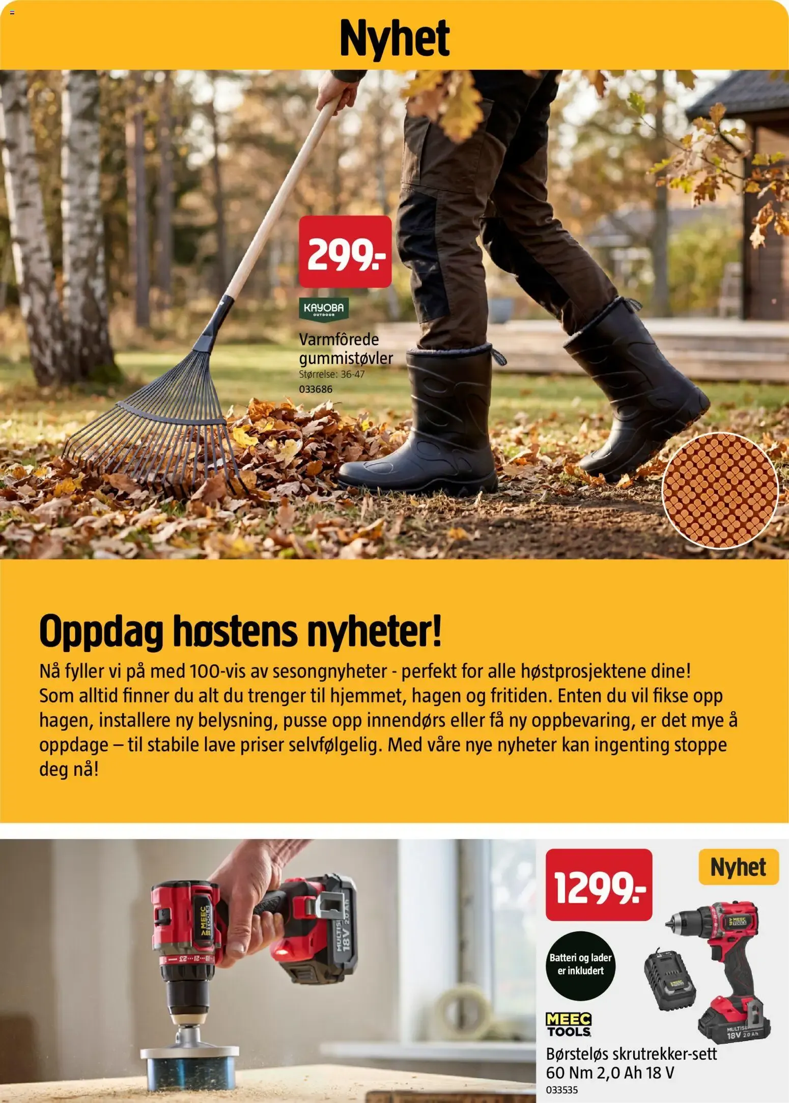 JULA Blås liv i høstens prosjekter! fra 10. september til 31. desember 2026 - kundeavisside 6