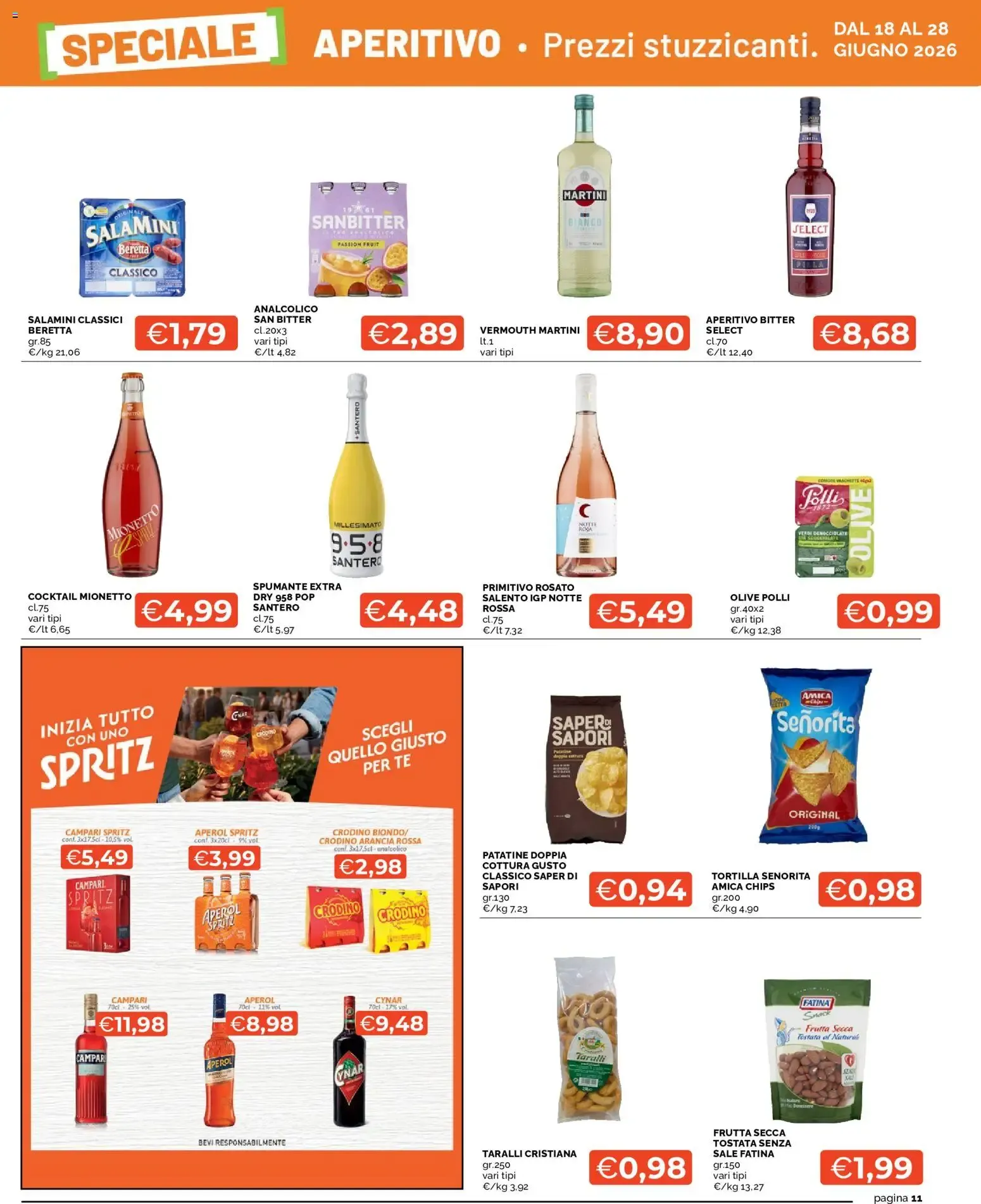 Mercatò volantino dal 18/06/2026 - online Offerte da 18 giugno a 28 giugno di 2026 - Pagina del volantino 11