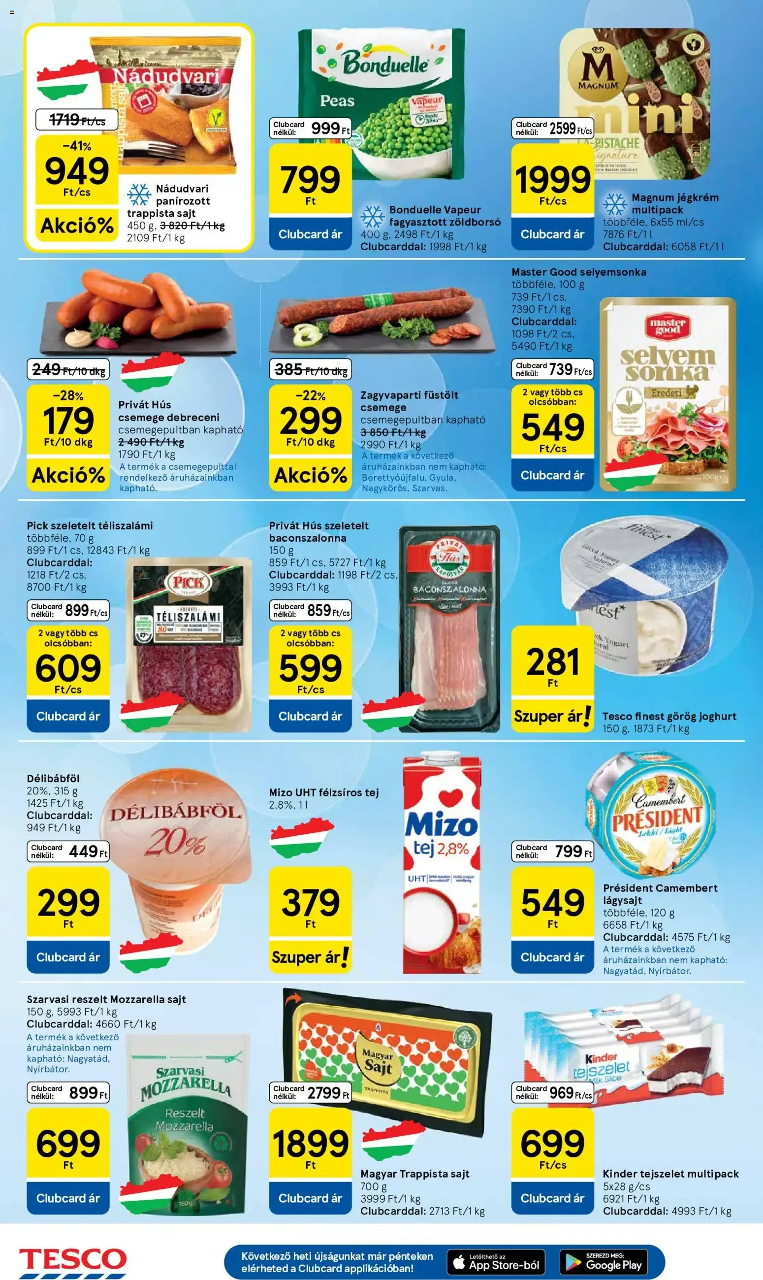 Katalógus Tesco aktuális akciós újság - 2026.07.30.-tól - online július 30.-tól szeptember 13.-ig 2026. - Oldal 4