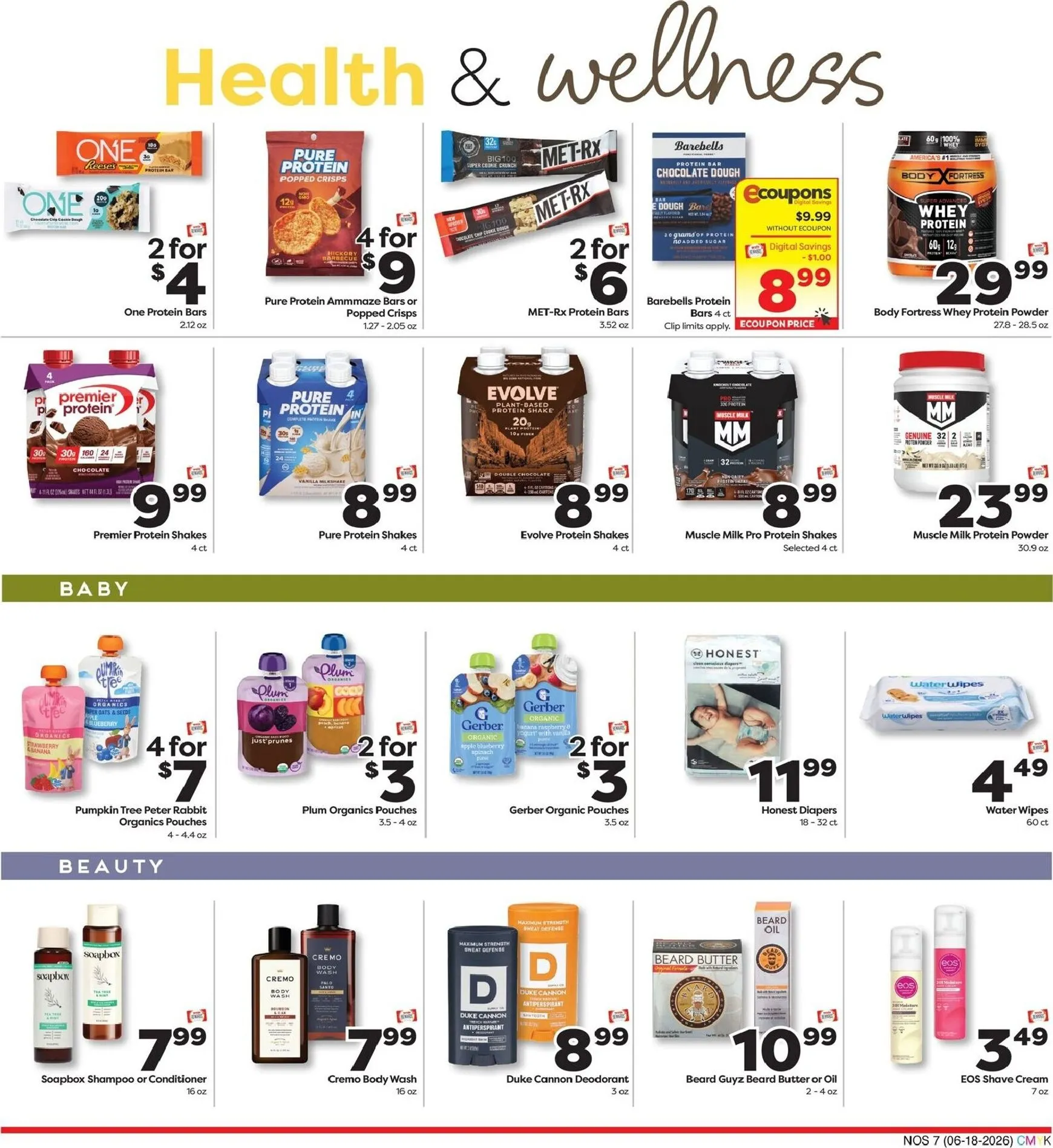Weekly ad Current Weis Markets - Natural & Organic leaflet valid from Thursday 06/18/2026 to Wednesday 07/15/2026 from June 18 to July 15 2026 - Page 7