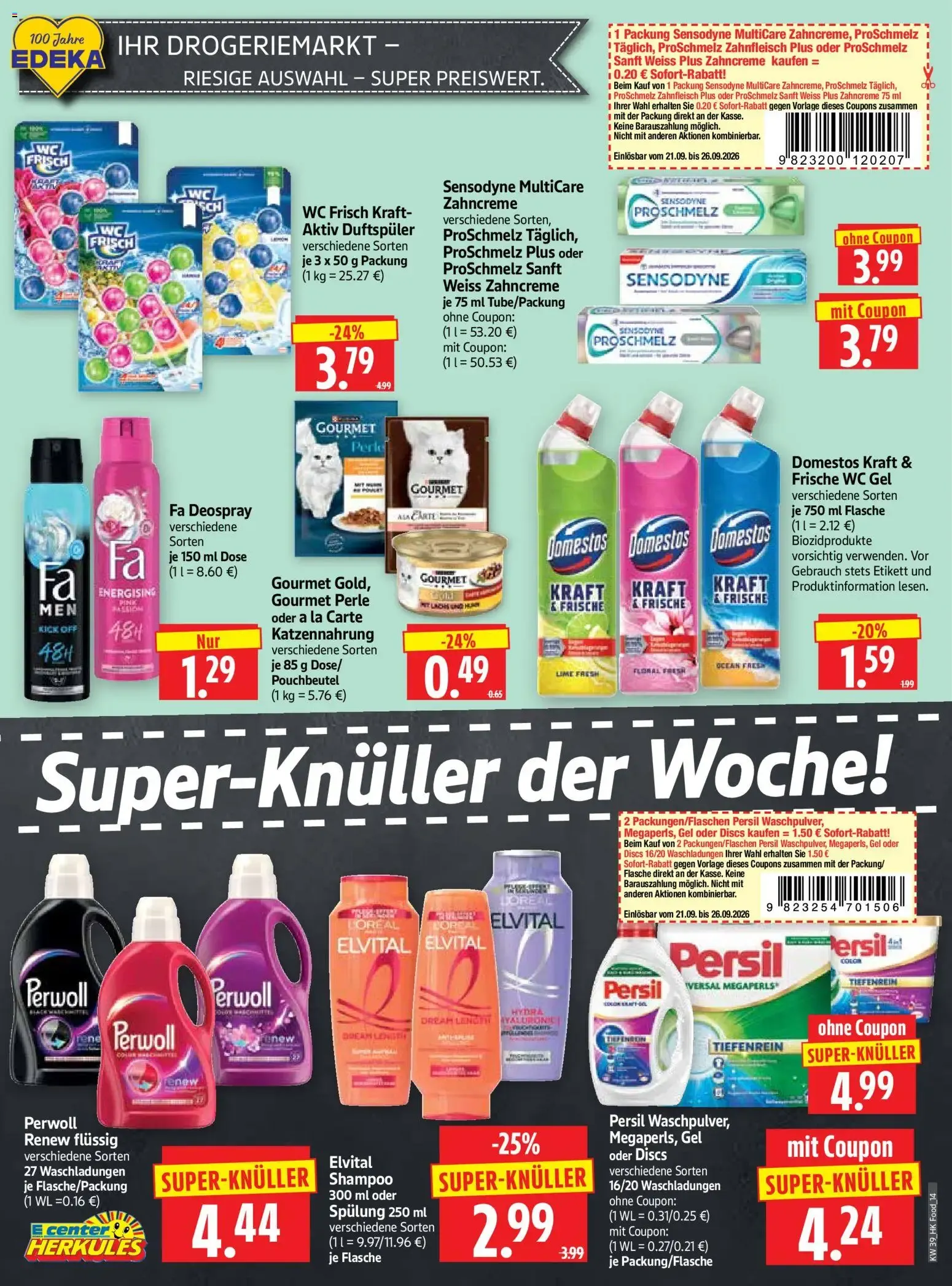 HERKULES Prospekt (ab 21.09.2026) zum Blättern von 21. September bis 26. September 2026 - Prospekt seite 14