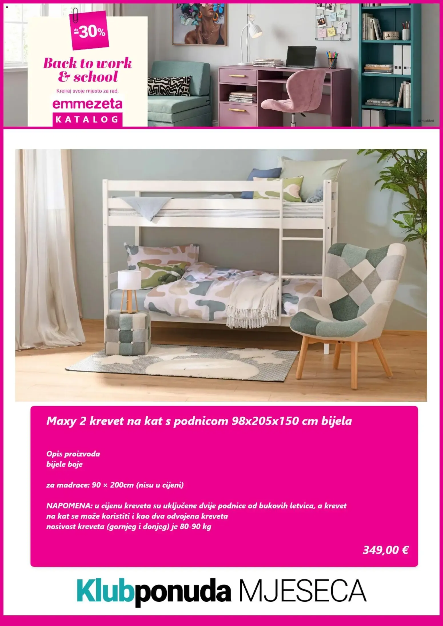Katalog Emmezeta Katalog: Back to work & school, Klubponuda Mjeseca od 1. rujna do 21. rujna 2026. - Pregled Stranica 6