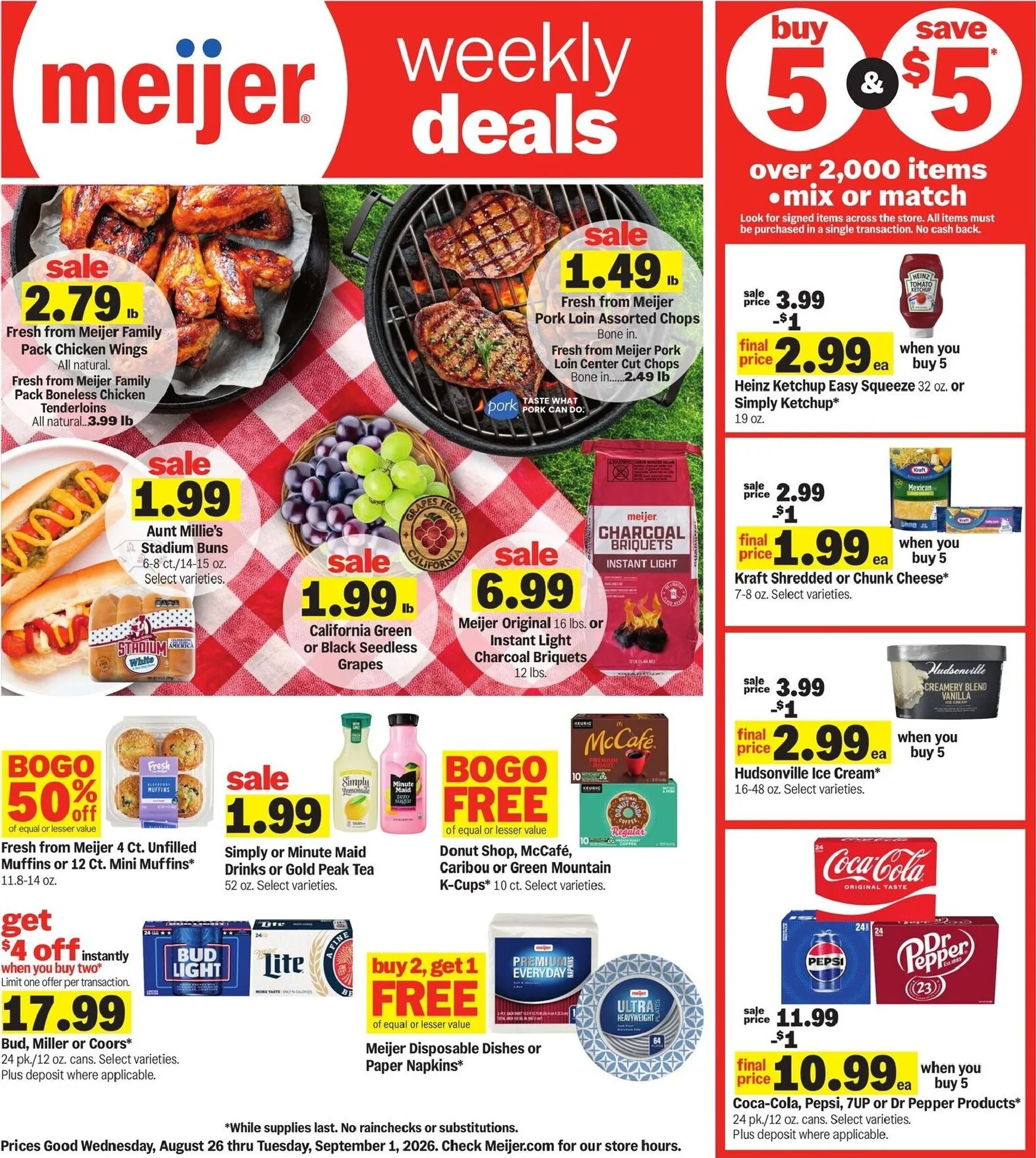 Meijer Weekly Deals