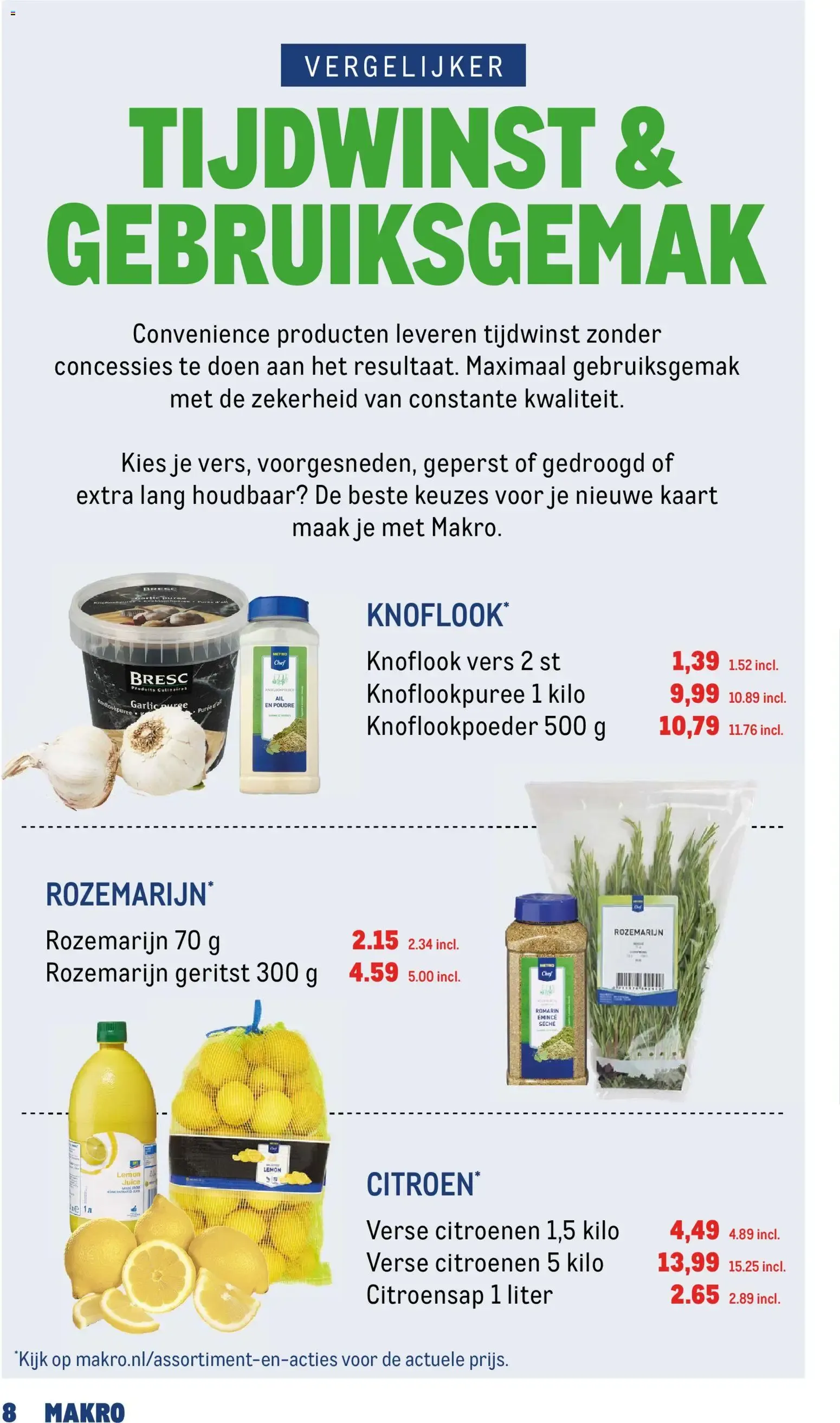 MAKRO HORECA MAGAZINE: LENTE OP DE KAART van 20 april tot 31 december 2026 - Folder pagina 8