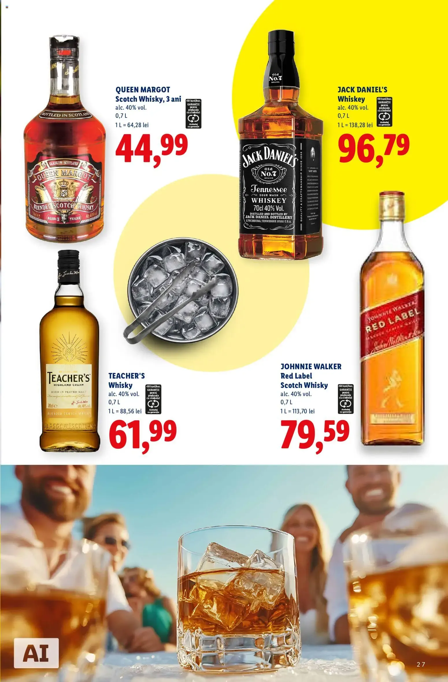 Catalog Băuturi pentru o vară distractivă. Știi că merită. de la 13 iulie până la 13 septembrie 2026 - Revista Pagina 27