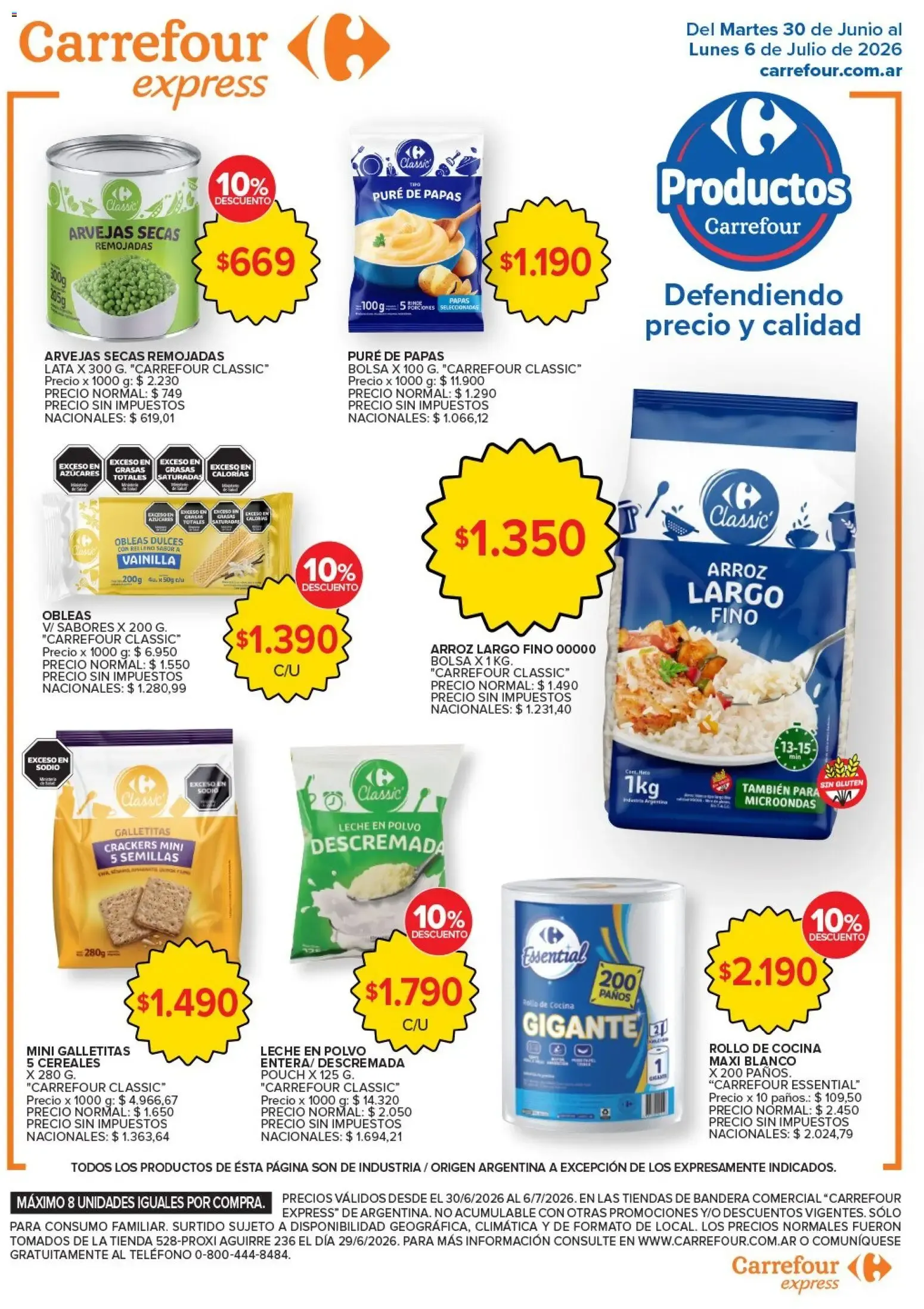 Ofertas de Carrefour - Express || del 30/06/2026 - 06/07/2026 || Promociones 30 de junio al 6 de julio 2026 - Página 5 del catálogo