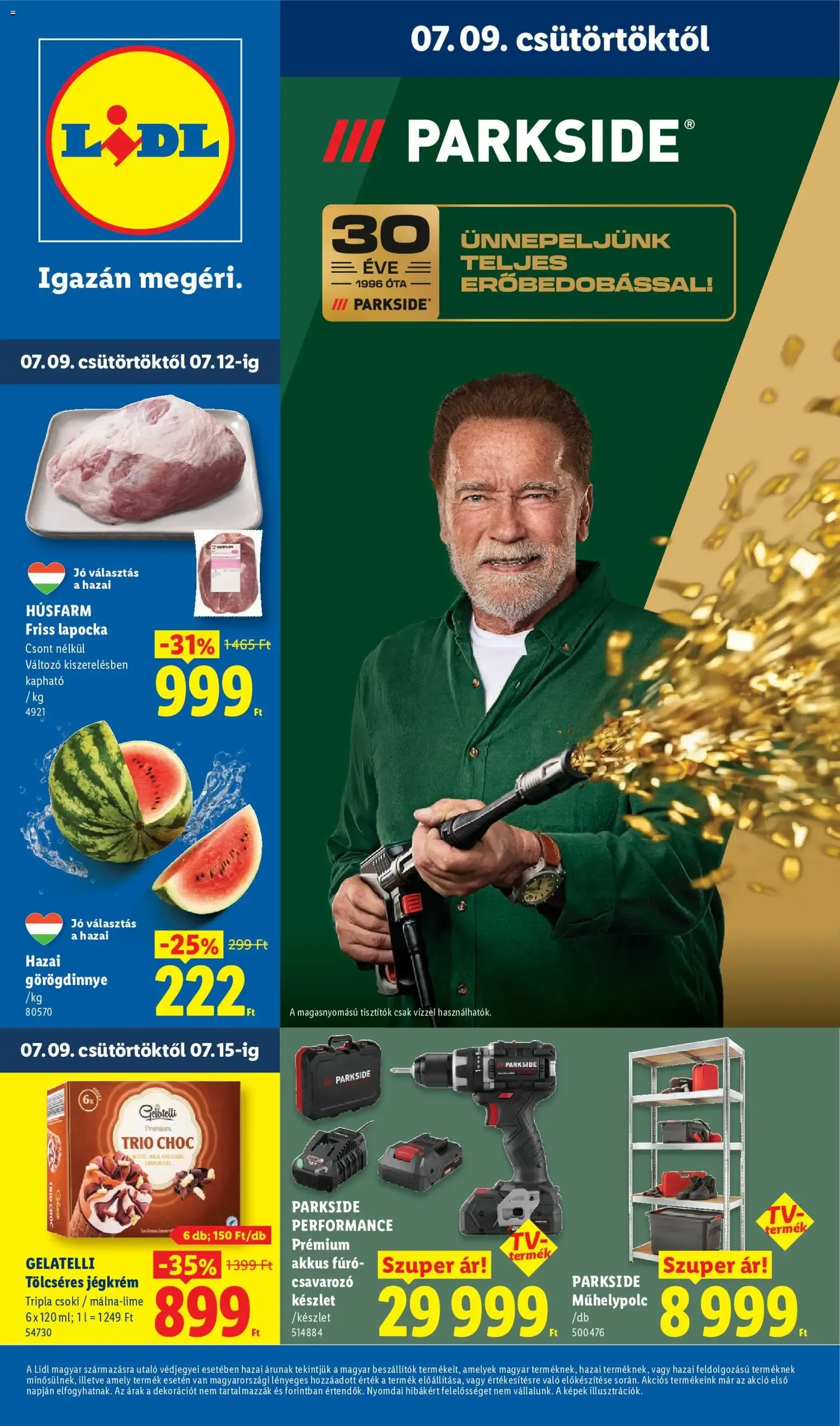 Katalógus Lidl akciós újság - 2026.07.09. -tól/töl > akció, lapozható szórólap 🛍️ július 9.-tól július 15.-ig 2026. - Oldal 1