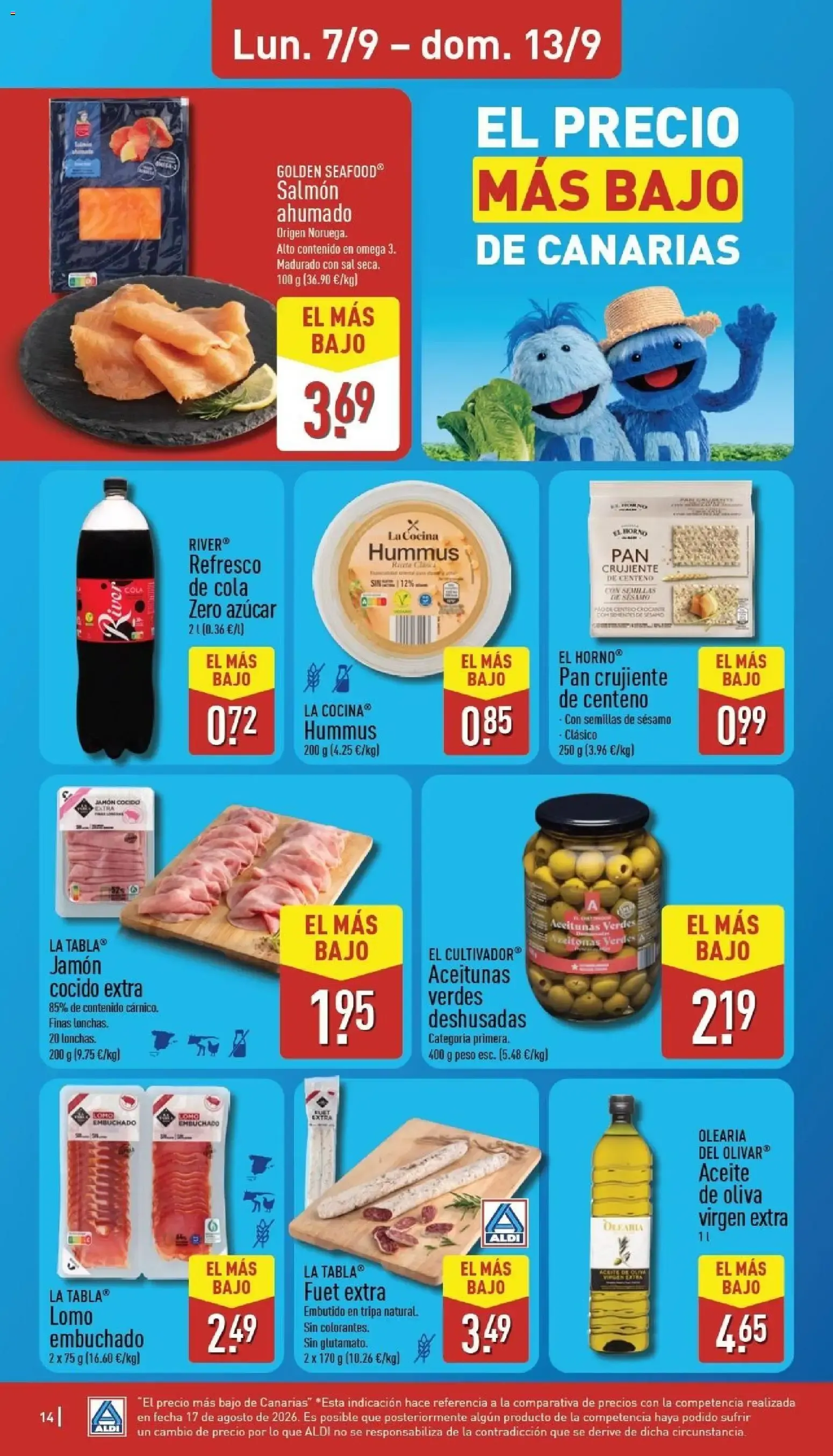 Catálogo de Aldi folleto Canarias del 07/09/2026 | Catálogo 7 de septiembre al 13 de septiembre 2026 - Página 14