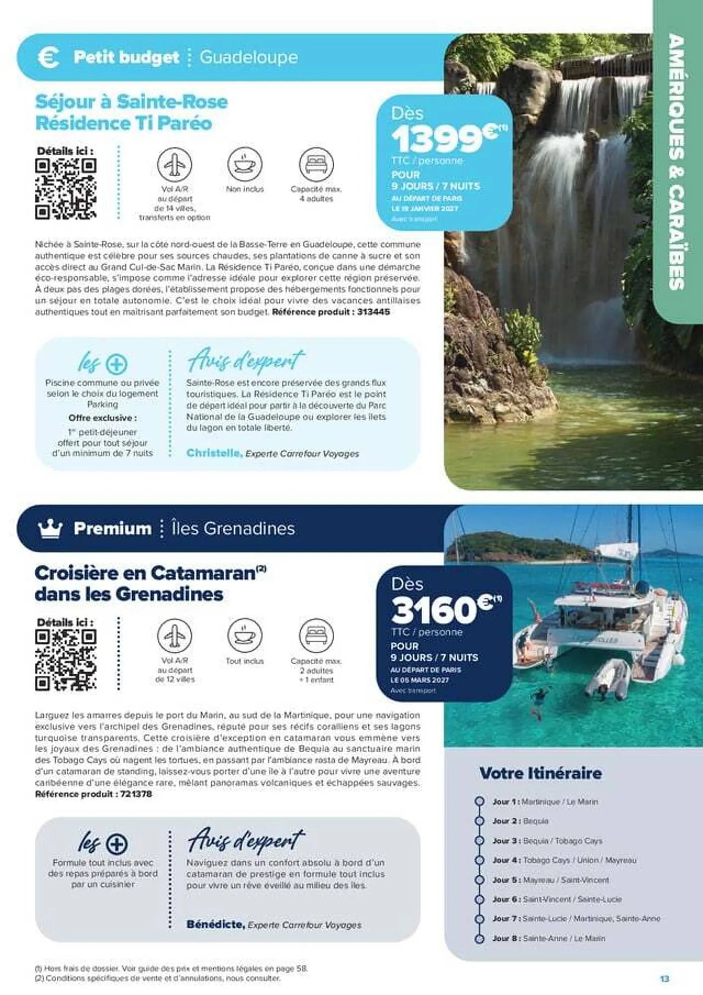 Les Créations Voyages - Rêvé par vous, créé par nous du 1 septembre au 31 mars 2027 - Catalogue page 13
