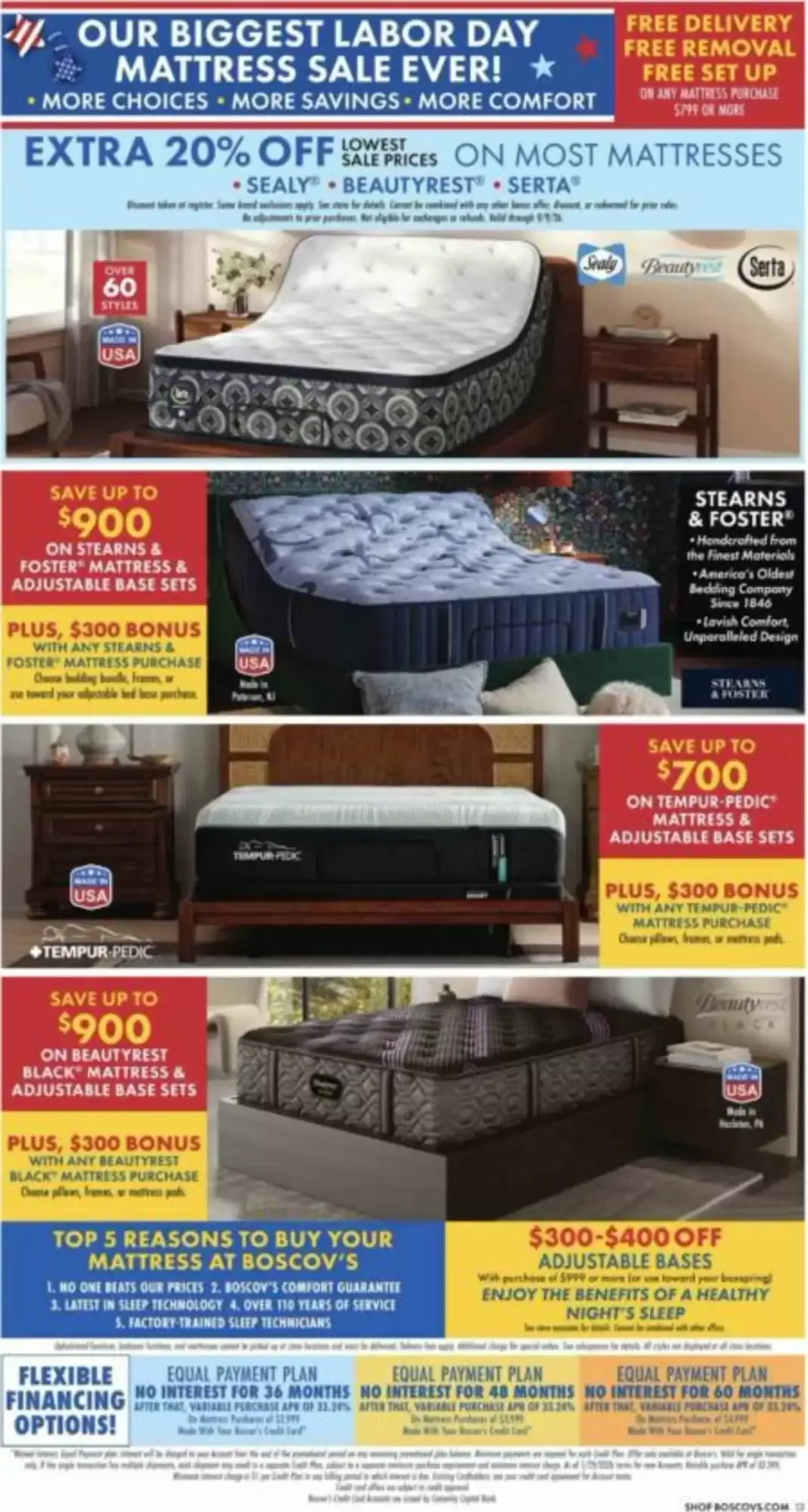 Weekly ad Boscov's Labor Day Extra Savings from September 3 to September 9 2026 - Page 13