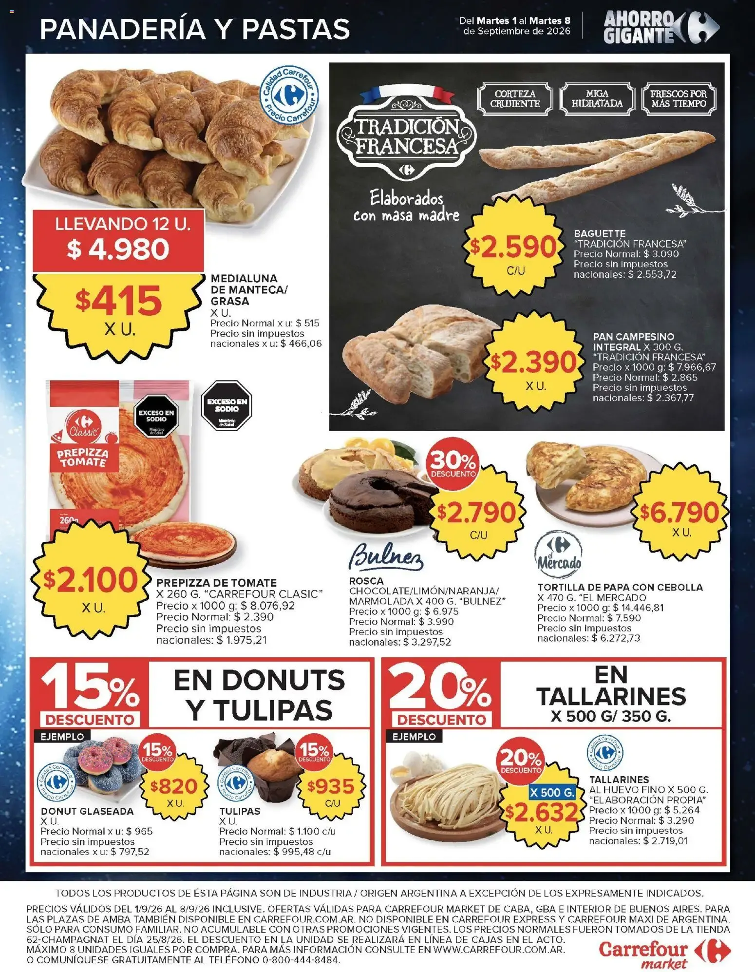 Ofertas de Carrefour - Ofertas Hiper y Market | Ahorro Gigante 1 de septiembre al 8 de septiembre 2026 - Página 46 del catálogo