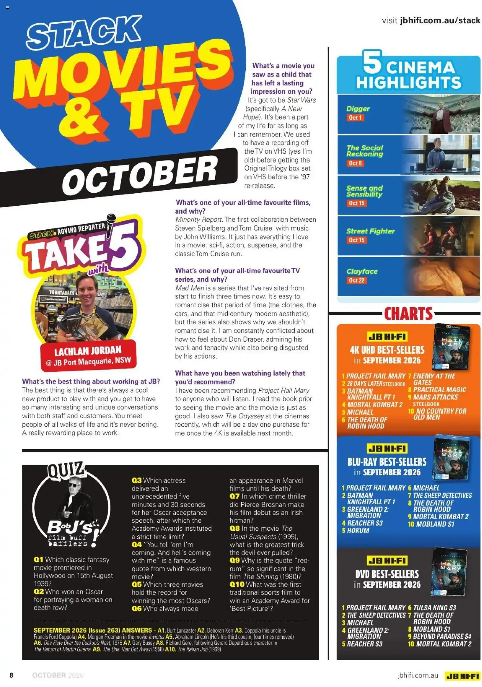 STACK - JB Hi-Fi Magazine October 2026 - Catalogue valid from 1 October to 31 October 2026 - page 8