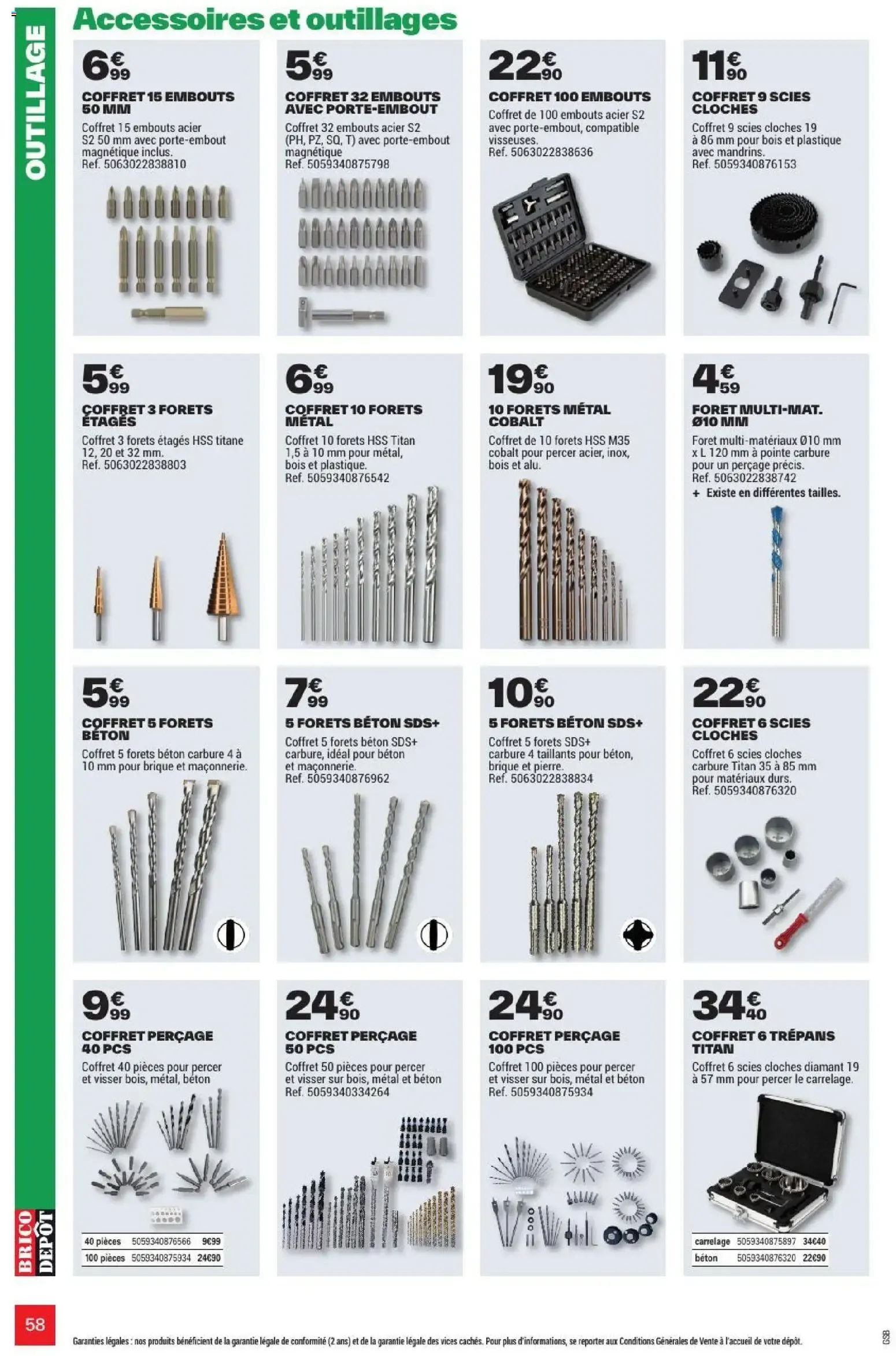 L'OFFICIEL DU BRICOLAGE - Automne du 17 septembre au 1 octobre 2026 - Catalogue page 58
