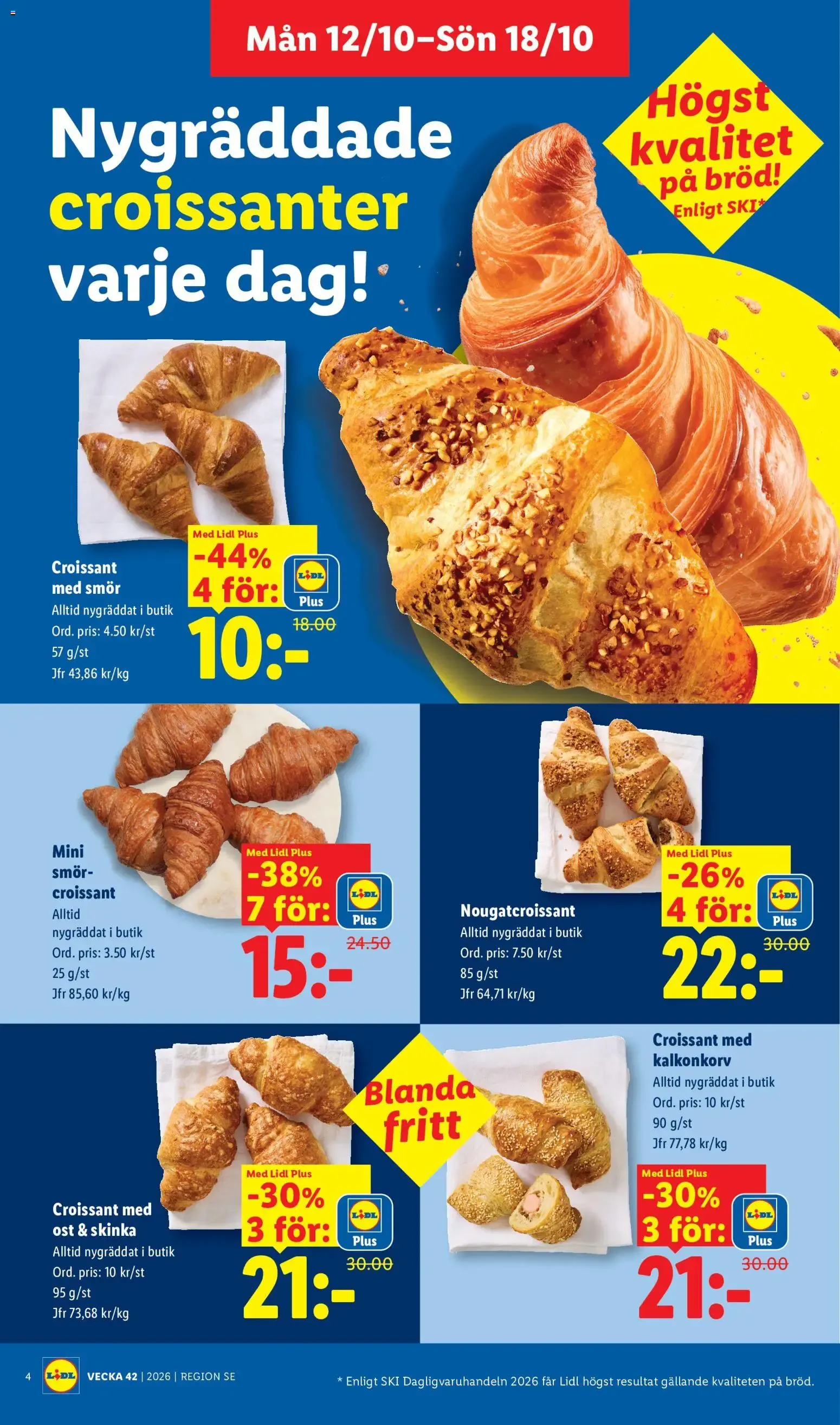 Leva Lidl. Det lönar sig. från 12 oktober till 18 oktober 2026 - Reklamblad sidor 5