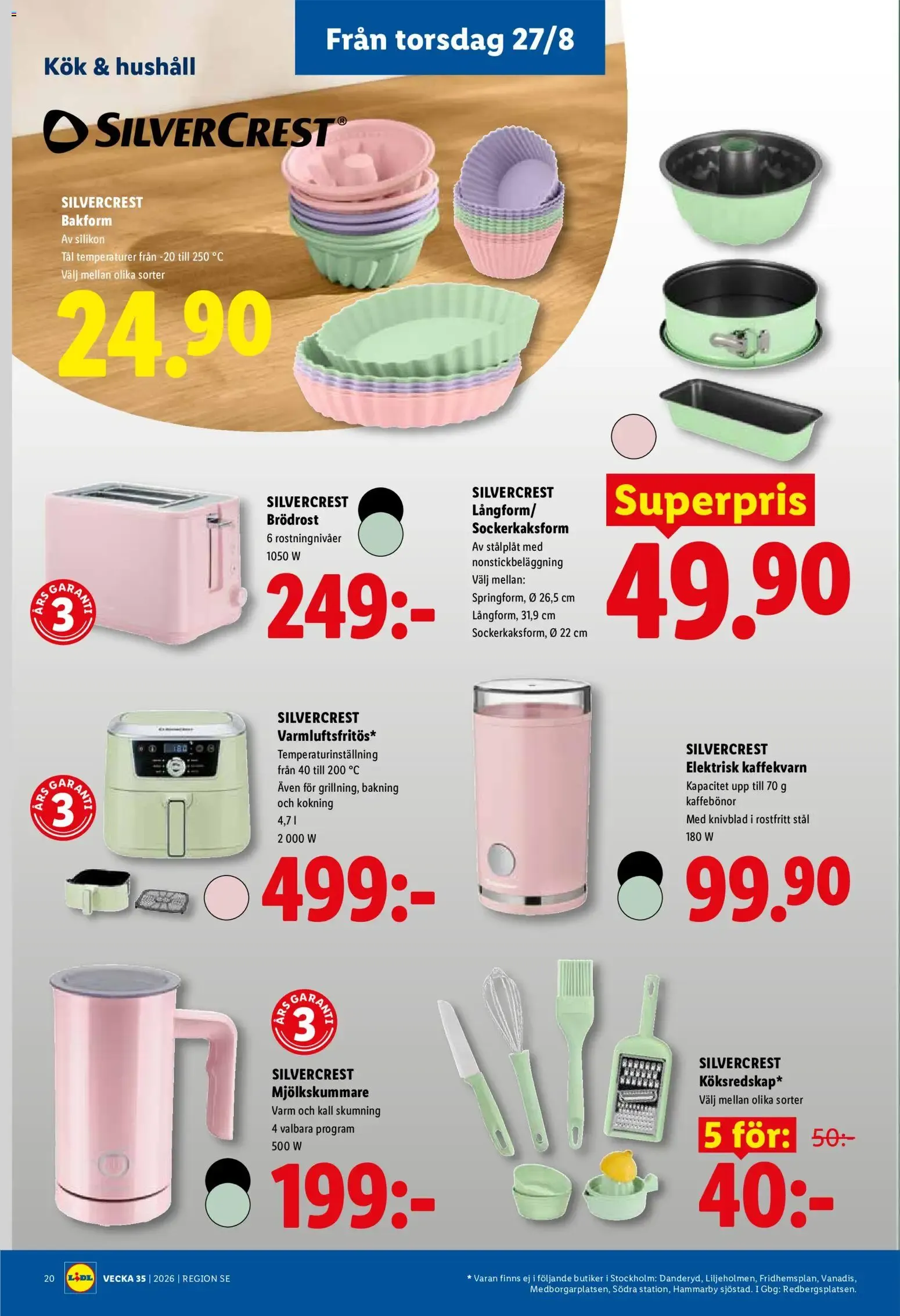 Lidl erbjudanden från 24/08/2026 - 30/08/2026 > Reklamblad nuvarande rabatter från 24 augusti till 30 augusti 2026 - Reklamblad sidor 22