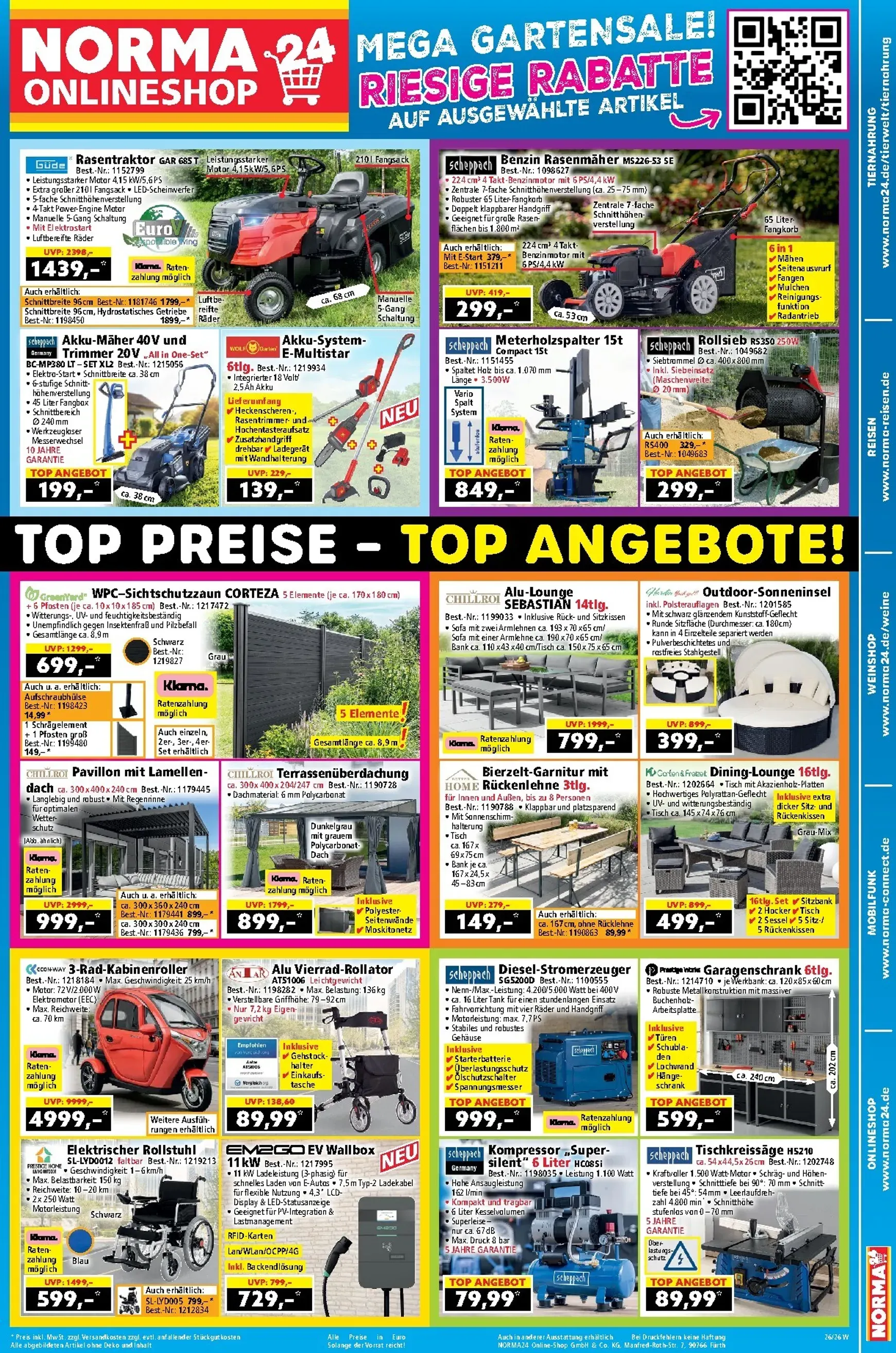 Norma Prospekt nächste Woche – von Montag 22.06.2026 bis Samstag 27.06.2026 von 22. Juni bis 27. Juni 2026 - Prospekt seite 20
