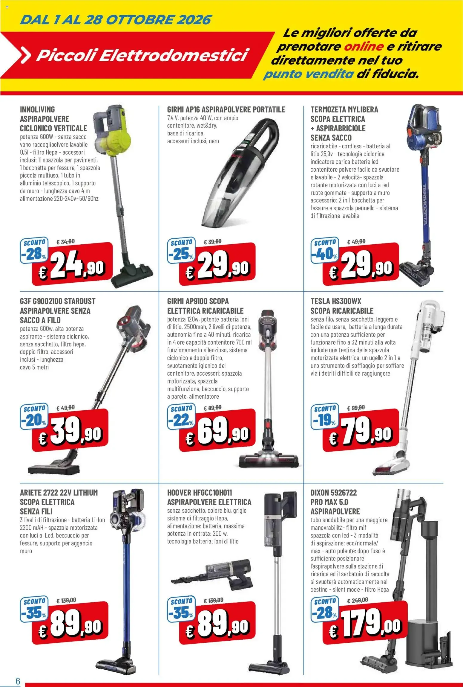 Nuovo D Più volantino dal 01/10/2026 > offerte anteprima 🛍️ da 1 ottobre a 28 ottobre di 2026 - Pagina del volantino 6