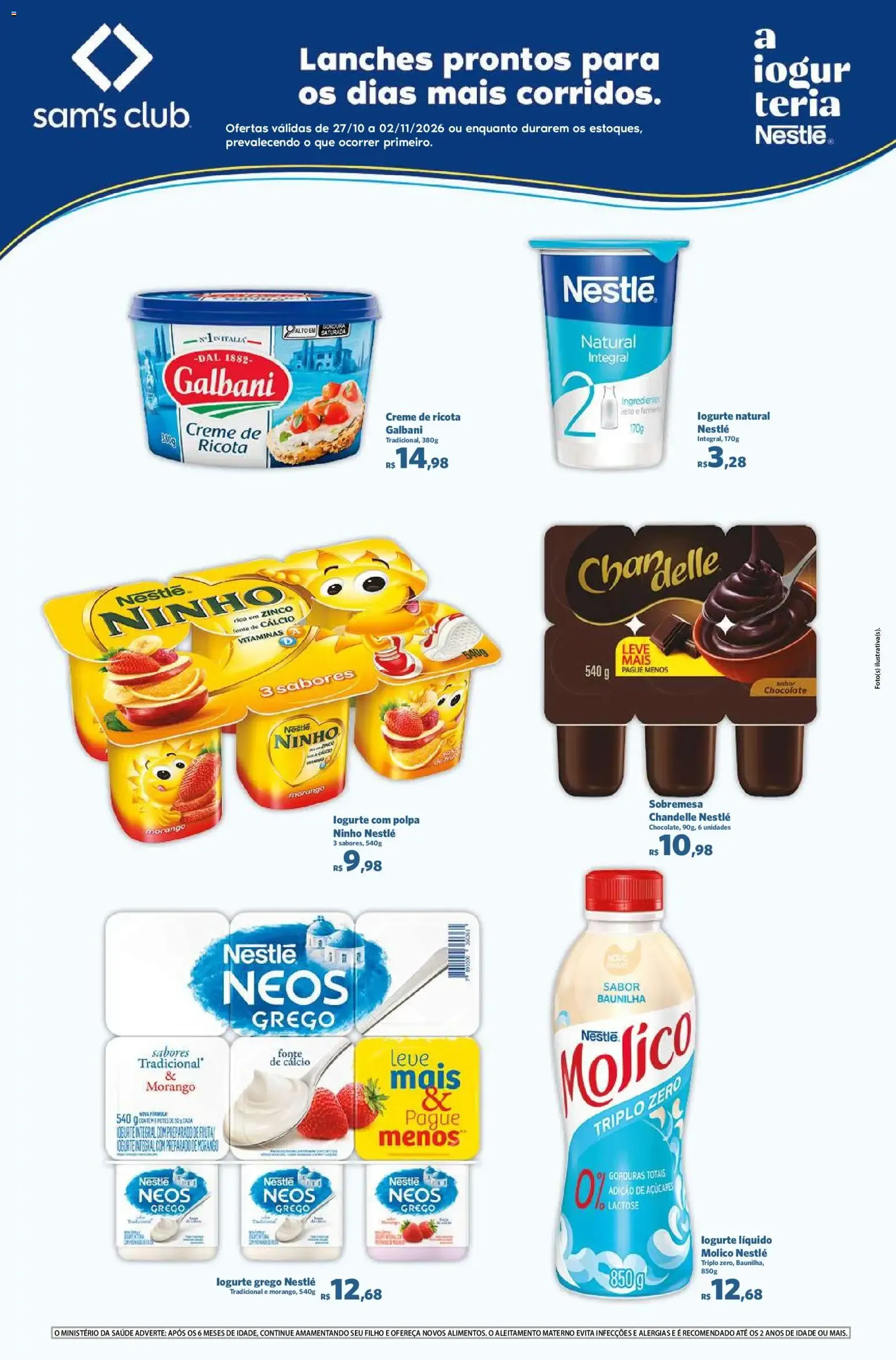 Encarte de Sam's Club ofertas Iogurteria de 27/10/2026 | Promoções Online 27 de outubro até 2 de novembro 2026 - Pagina 2