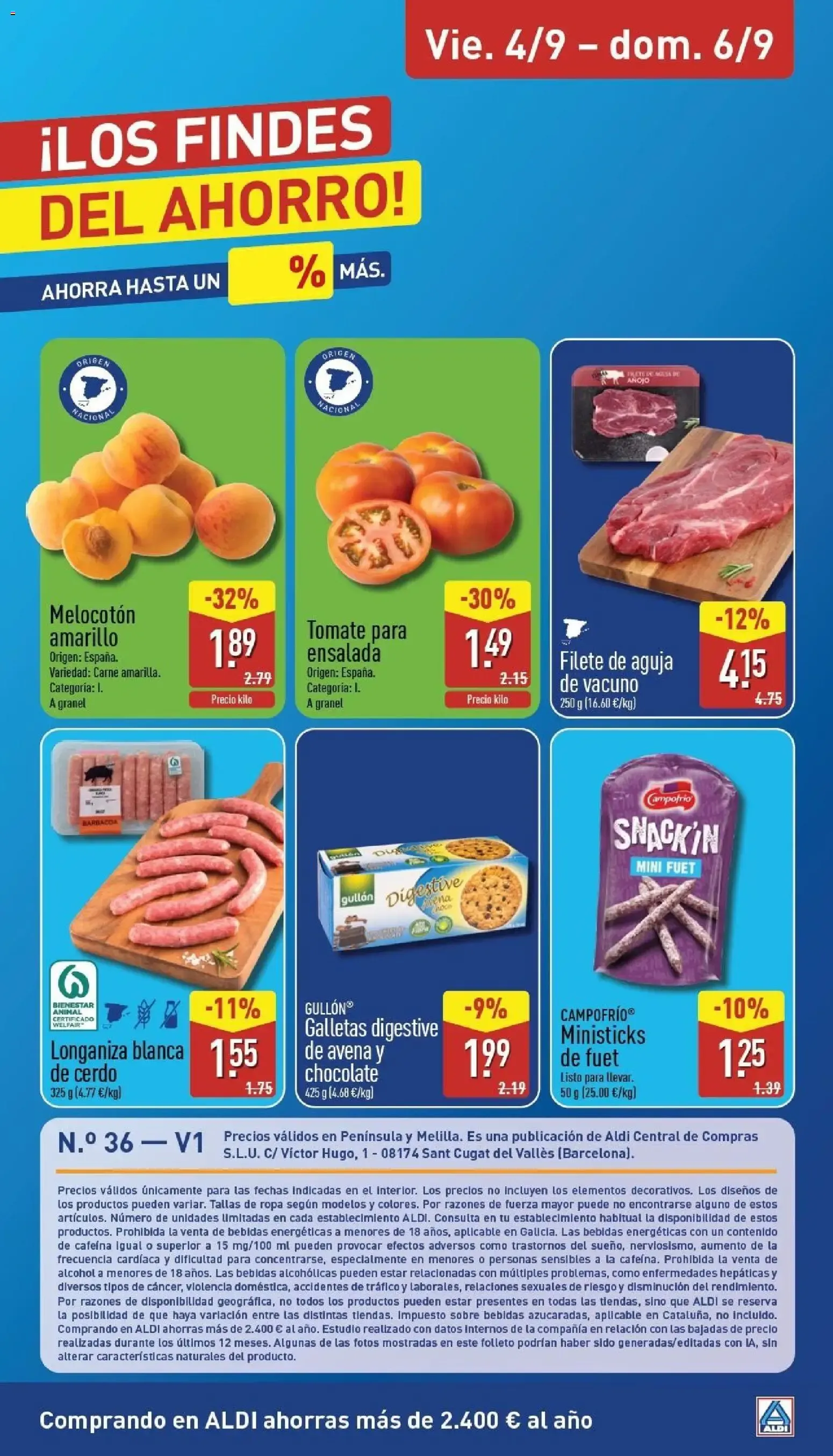 Catálogo de Aldi folleto Península del 31/08/2026 | Catálogo 31 de agosto al 6 de septiembre 2026 - Página 26