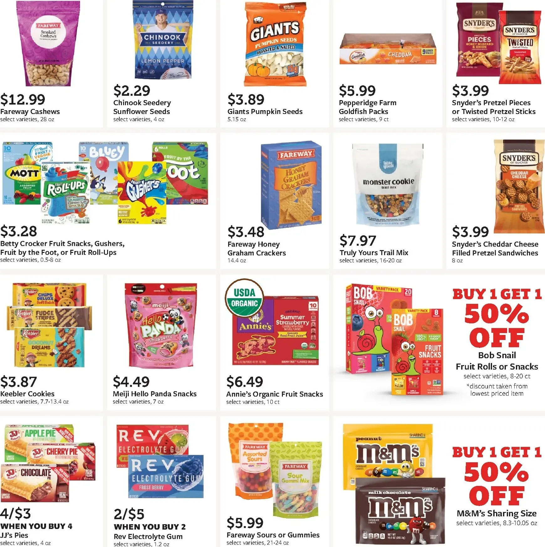 Weekly promotion Current Fareway - Score Big on Flavor leaflet valid from Monday 08/31/2026 to Saturday 09/26/2026 spanning from August 31 to September 26 2026 - Page 18 for Catalogue 365